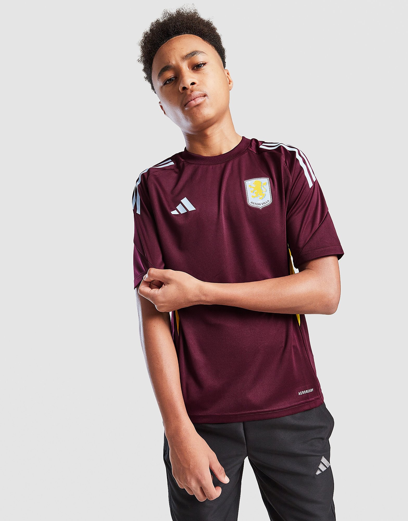 adidas Aston Villa FC Tiro 25 Training Shirt Junior