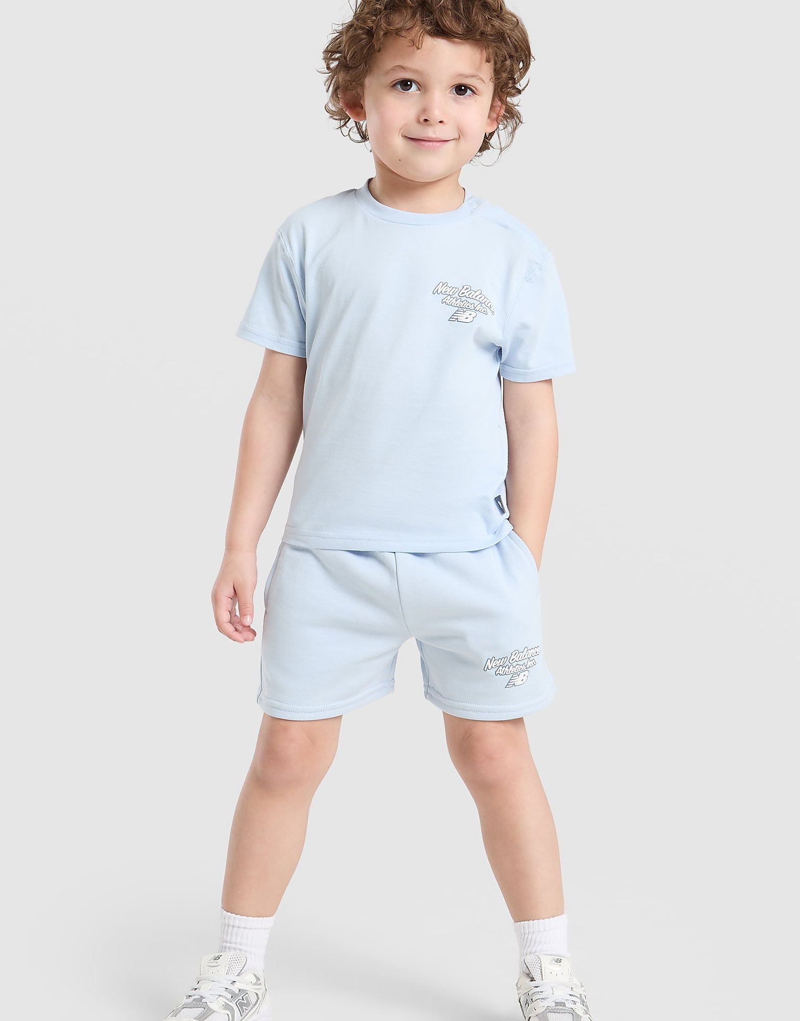 New Balance Bubble T ShirtShorts Set Infant