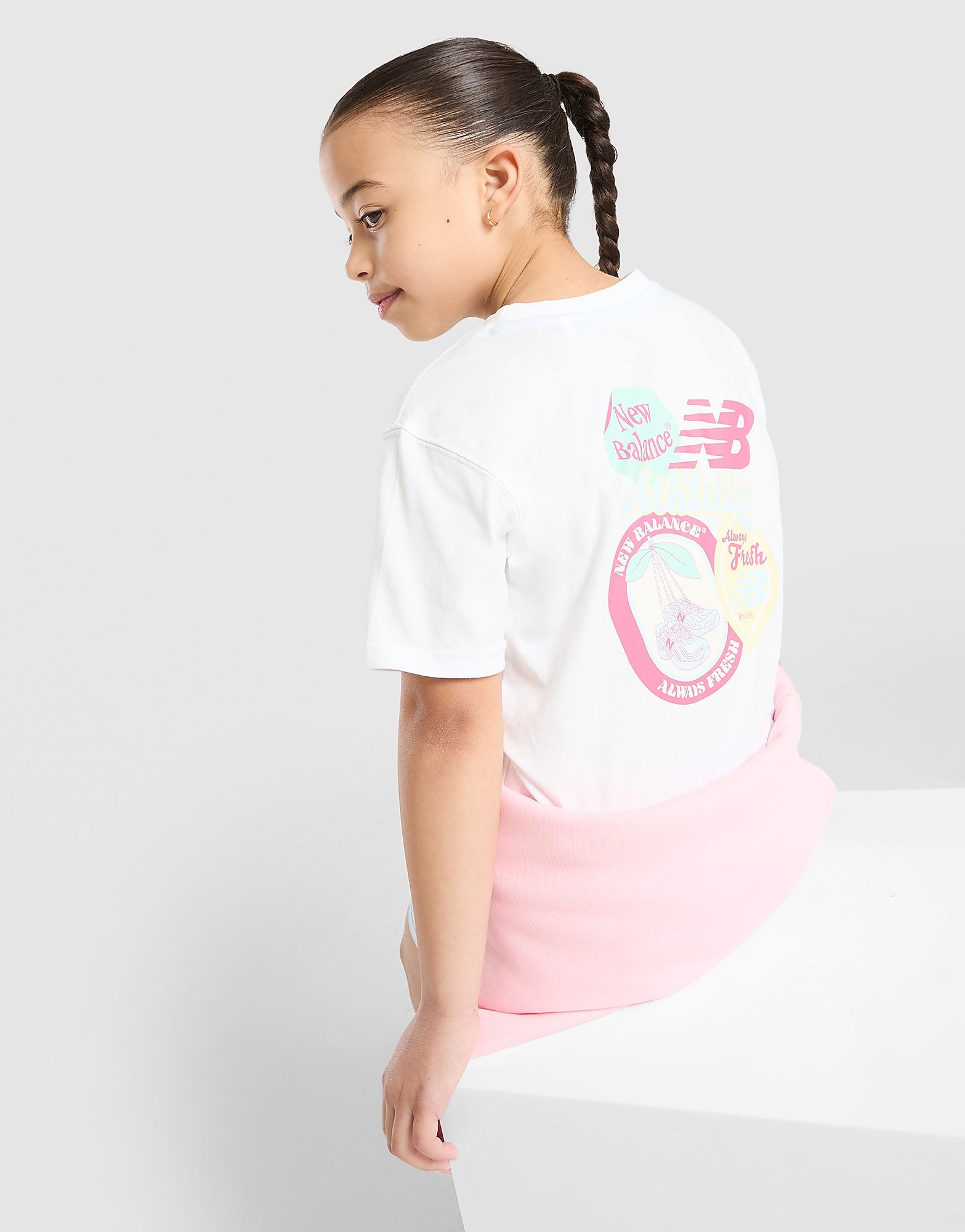 New Balance Ensemble T shirtShort Sticker Enfant - vue 1