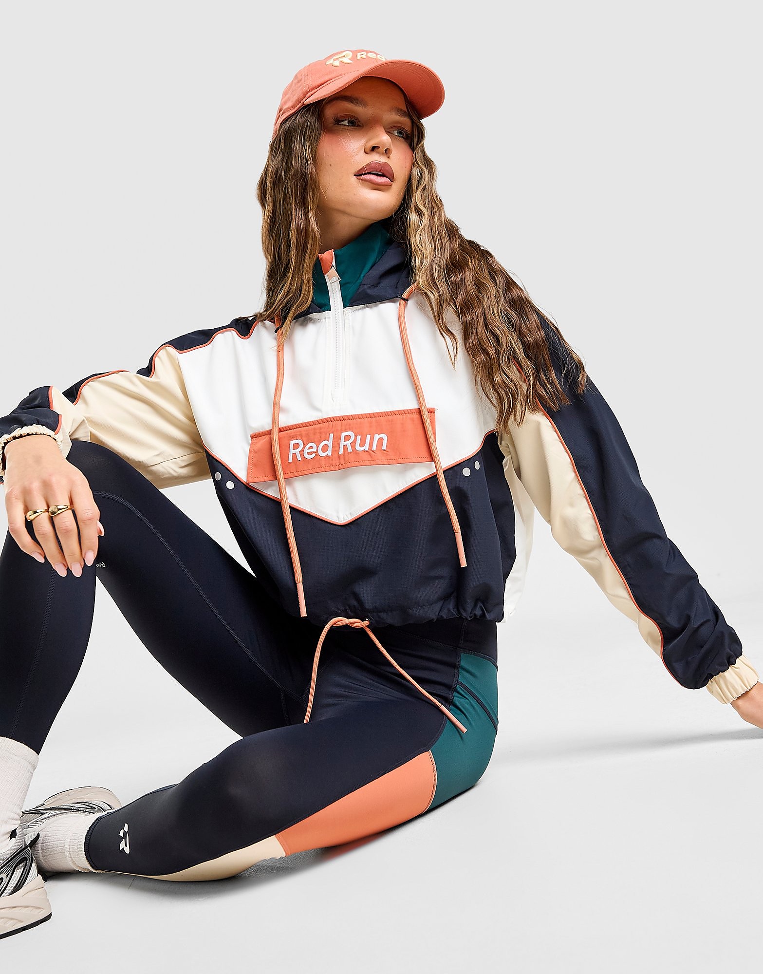 Run Activewear Elm Crop Windbreaker