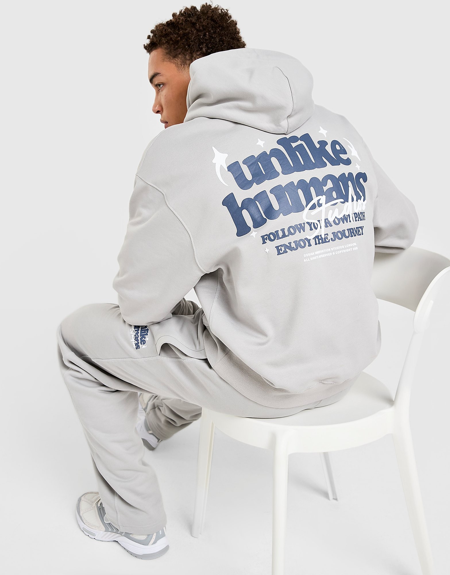 Unlike Humans Crafted Hoodie