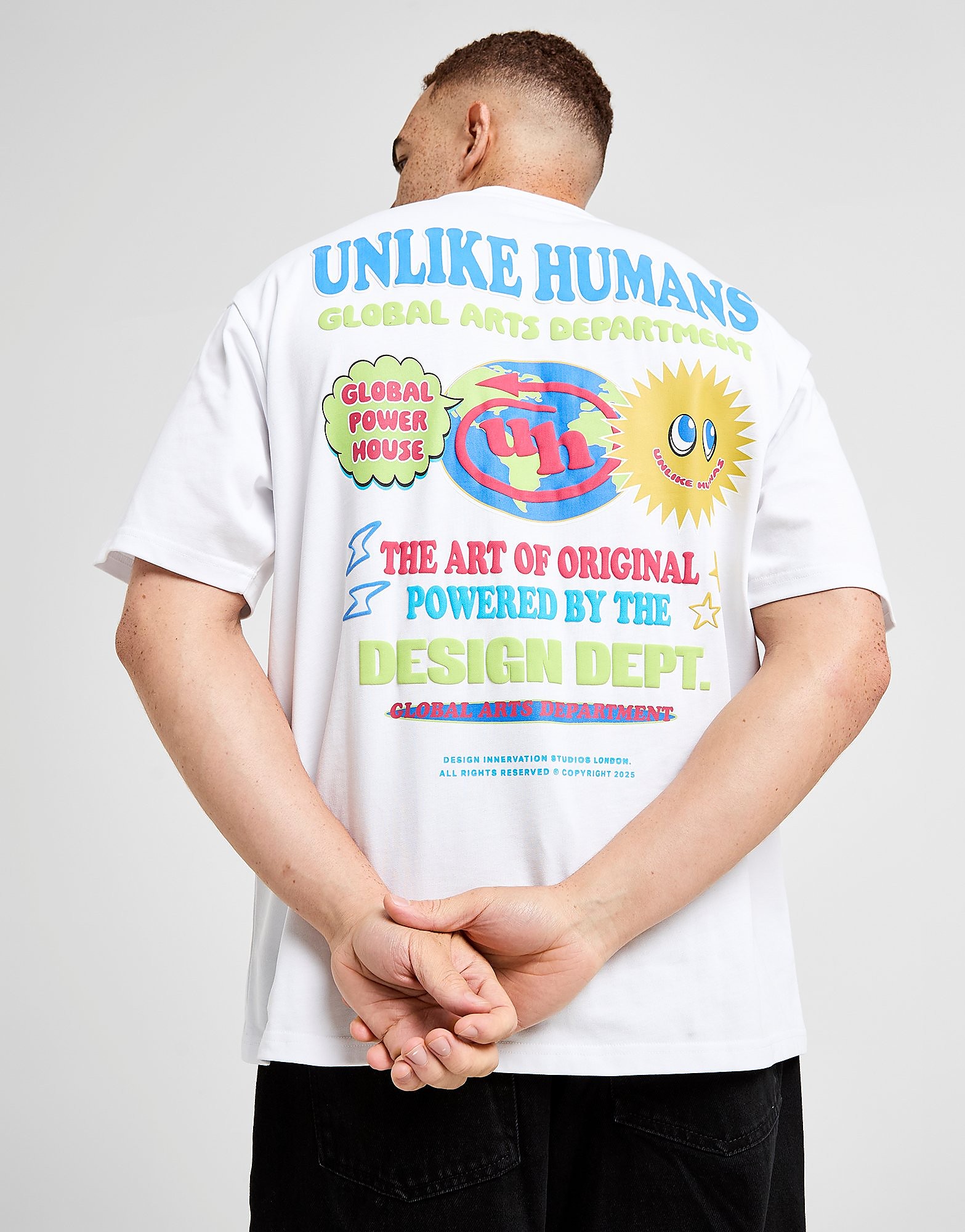 Unlike Humans Global Arts Department T Shirt