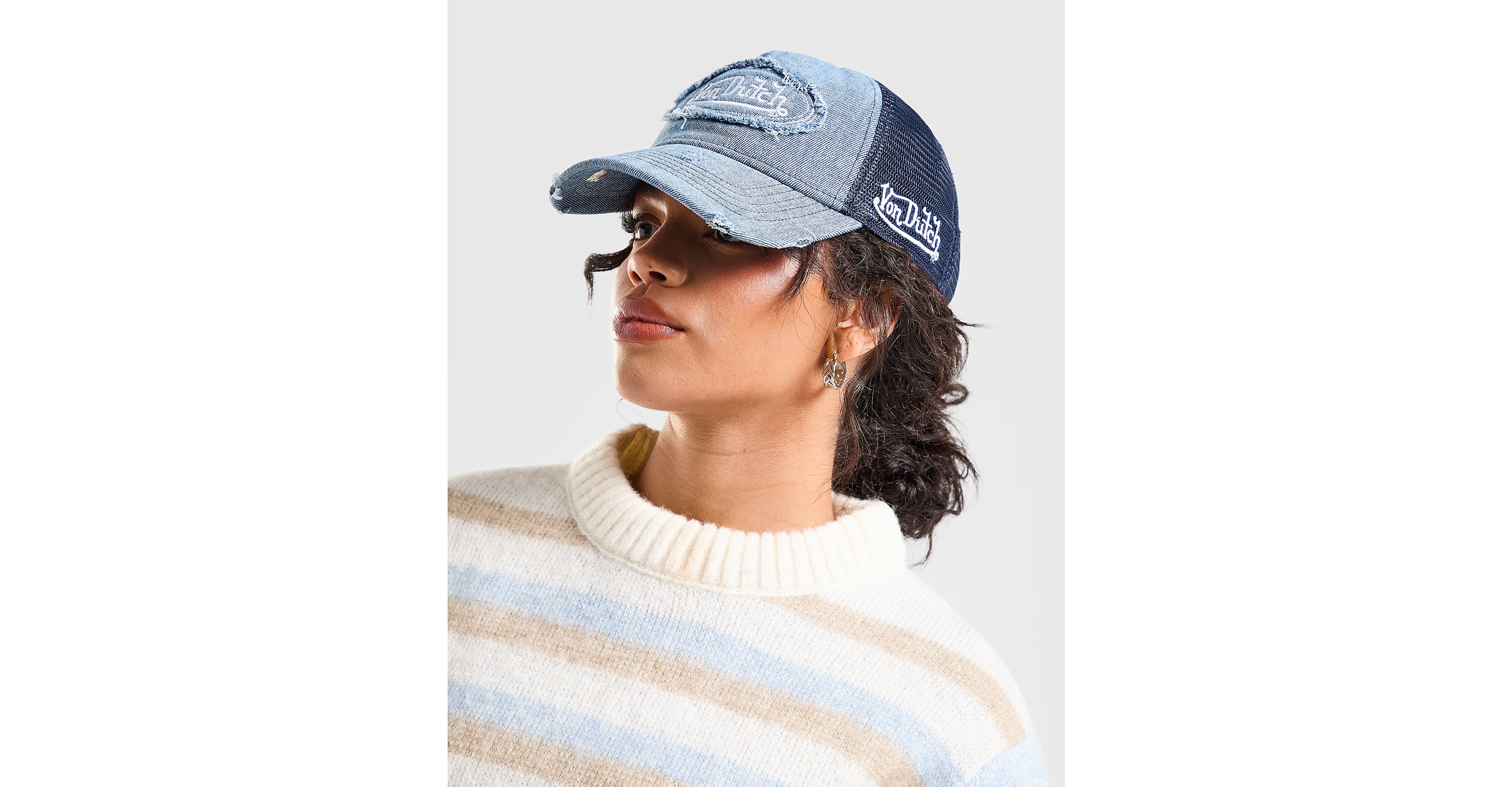 Denim Trucker Cap