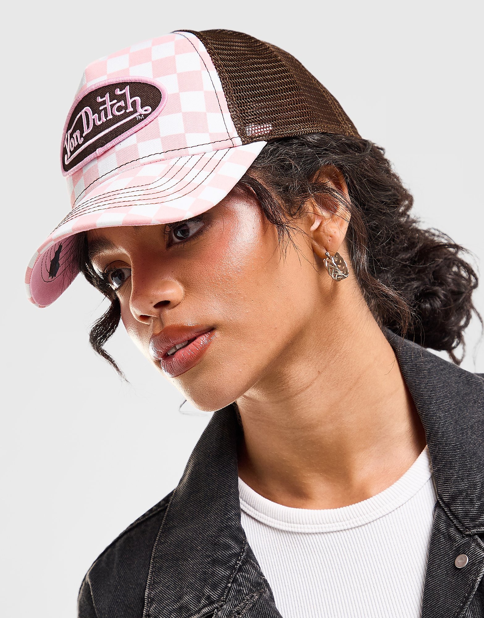 Von Dutch Cappellino Trucker Multi, rosa