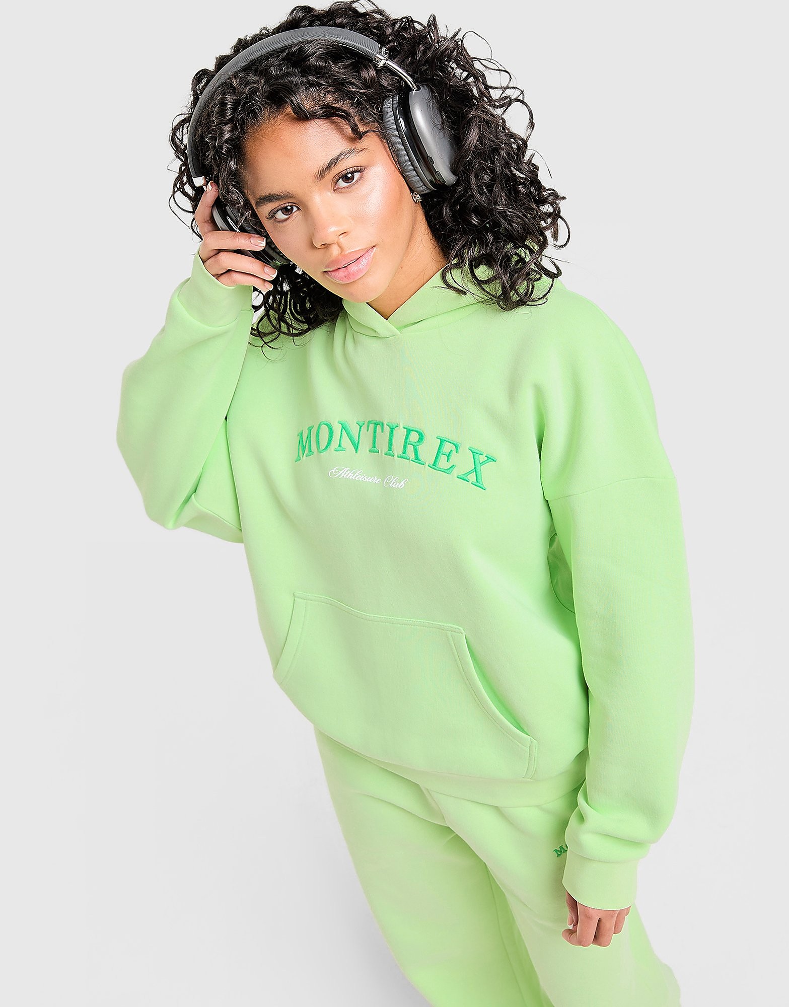 MONTIREX Athleisure Club Overhead Hoodie, verde