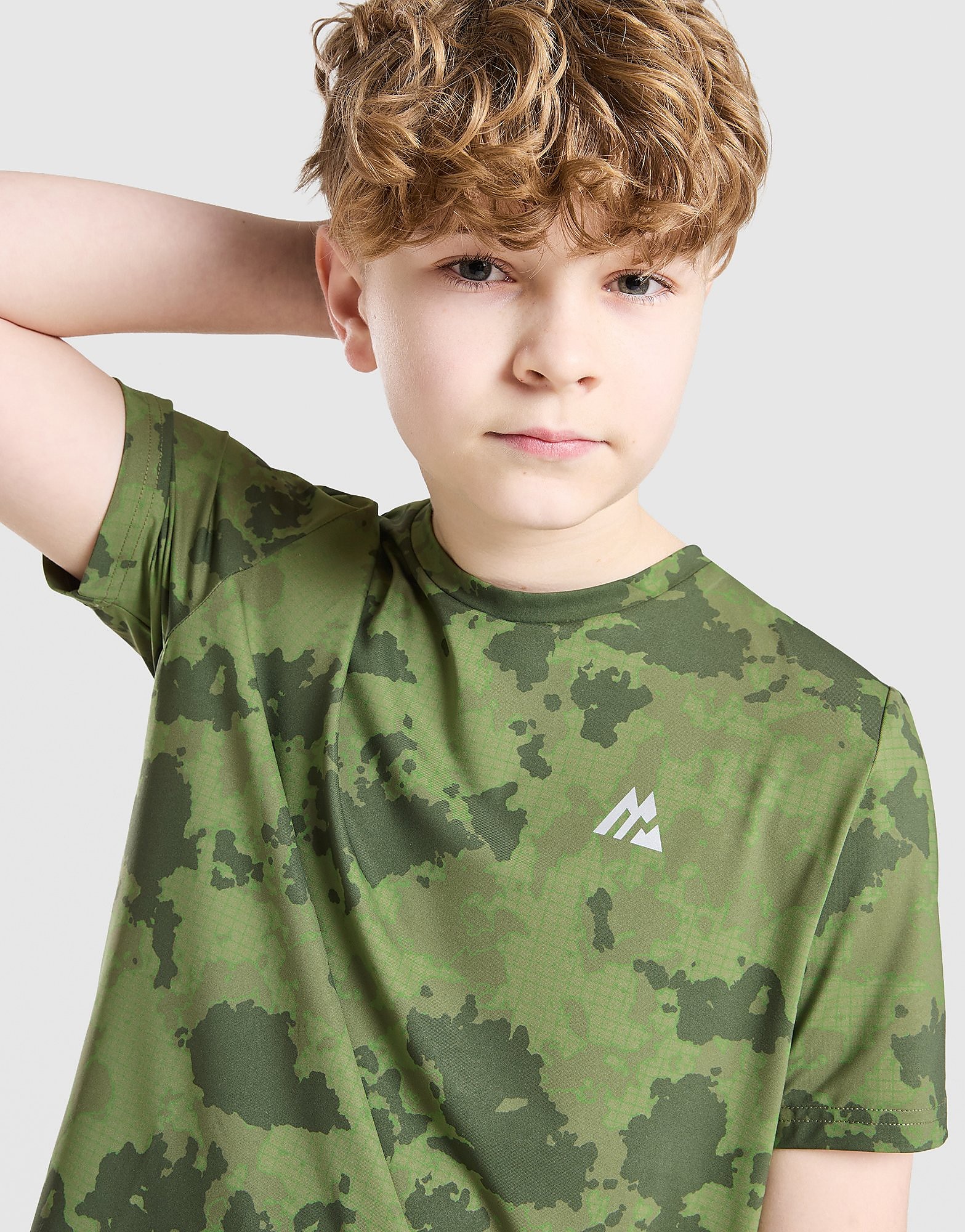 MONTIREX Camo All Over Print T Shirt Junior