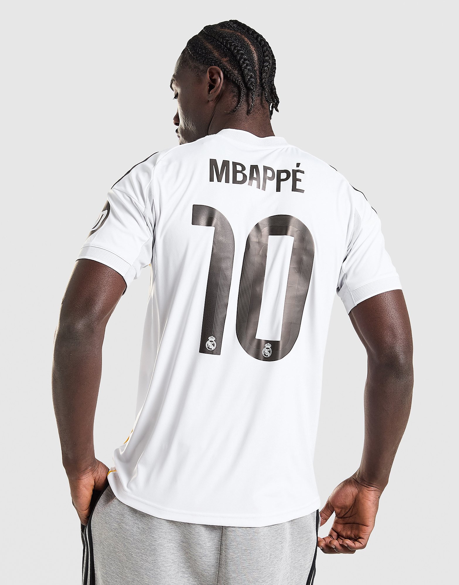 adidas Real Madrid 202526 Mbappe #9 Home Shirt