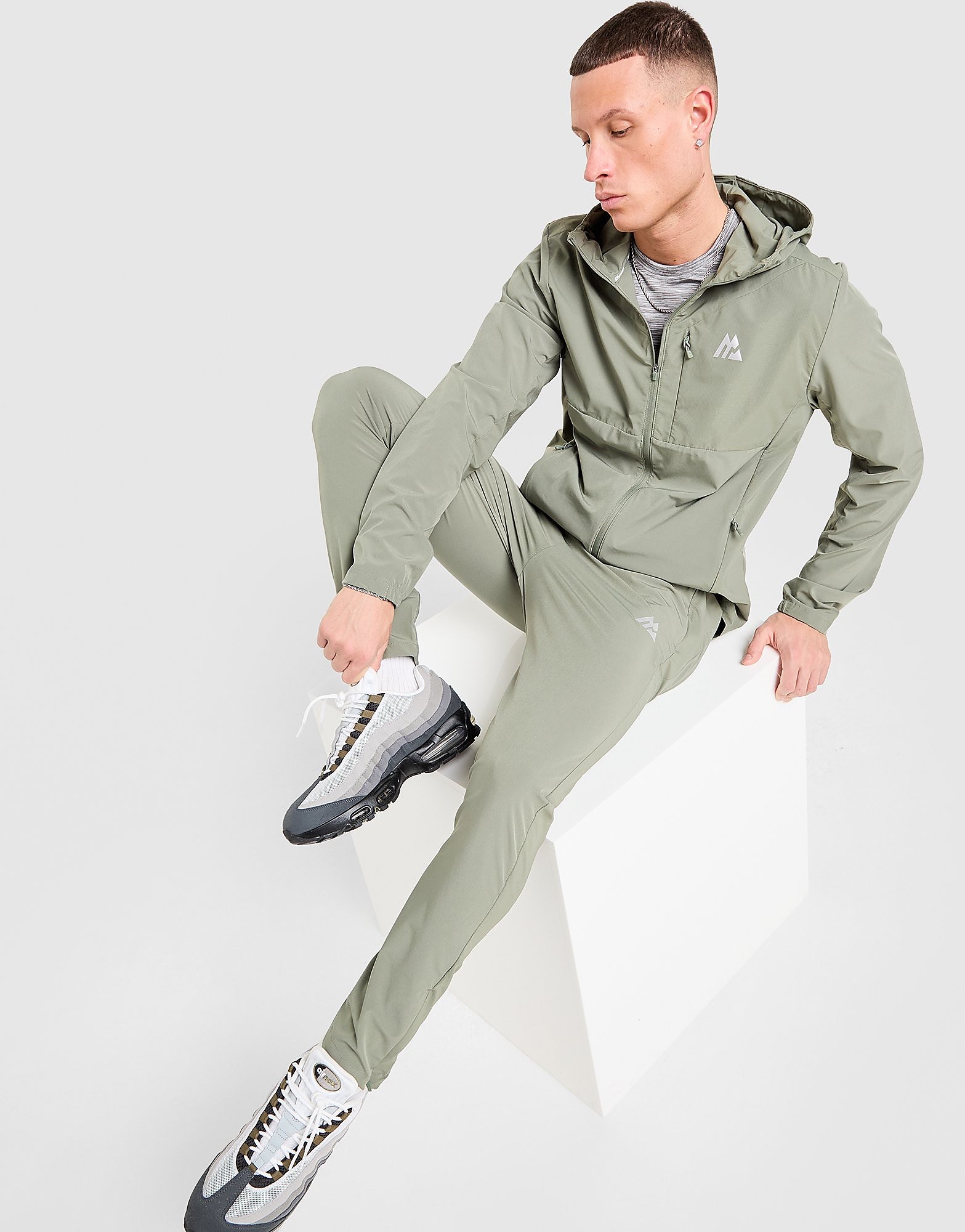 MONTIREX Pantaloni Track Woven Traverse, grigio