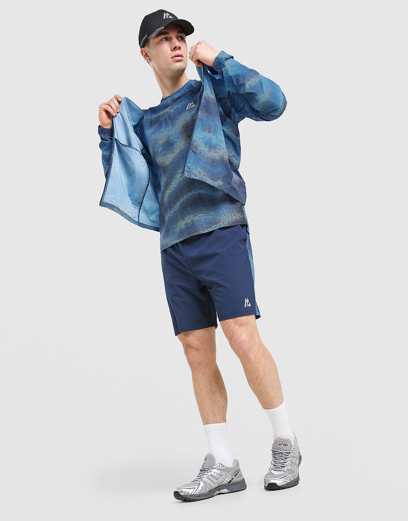 MONTIREX Haze All Over Print T Shirt - vue 1