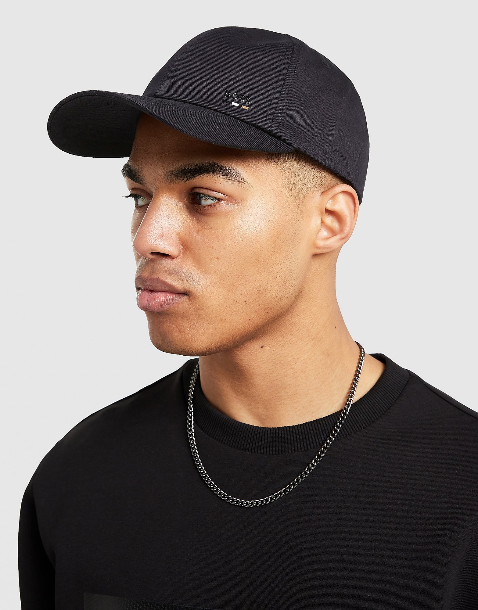 Boss Miesten Musta  Zed Icon Cap, JD Sports