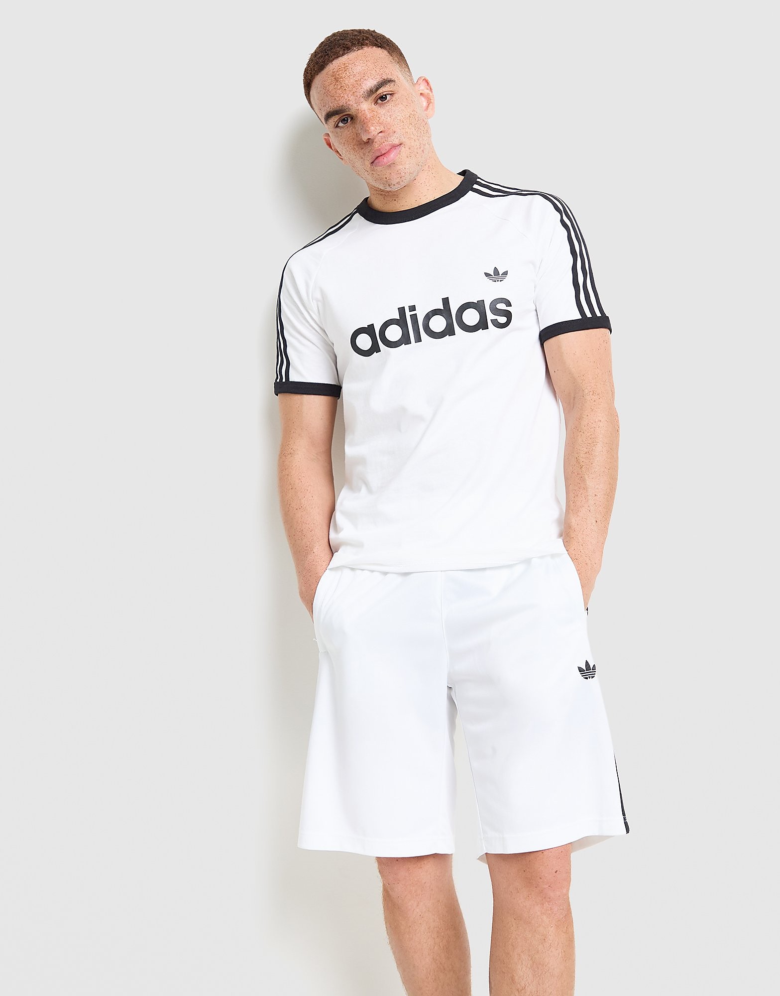 adidas Originals Adicolor Classics 3 Stripes Ringer T Shirt