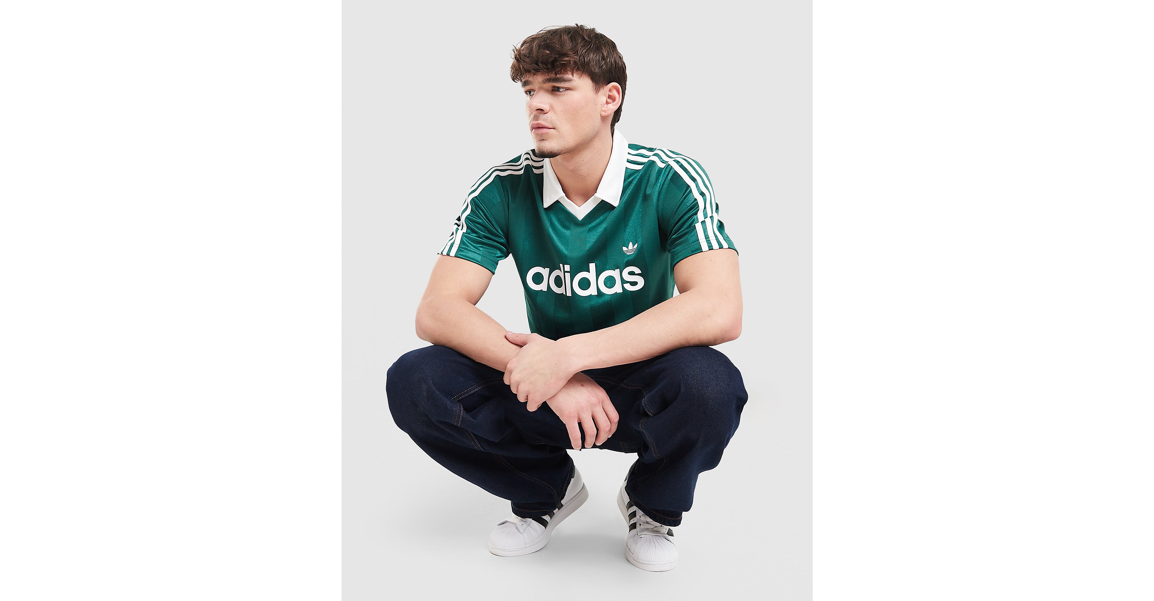 Adidas ARCHIVE COLLAR ENGINEERED TRÖJA herr – bild 5