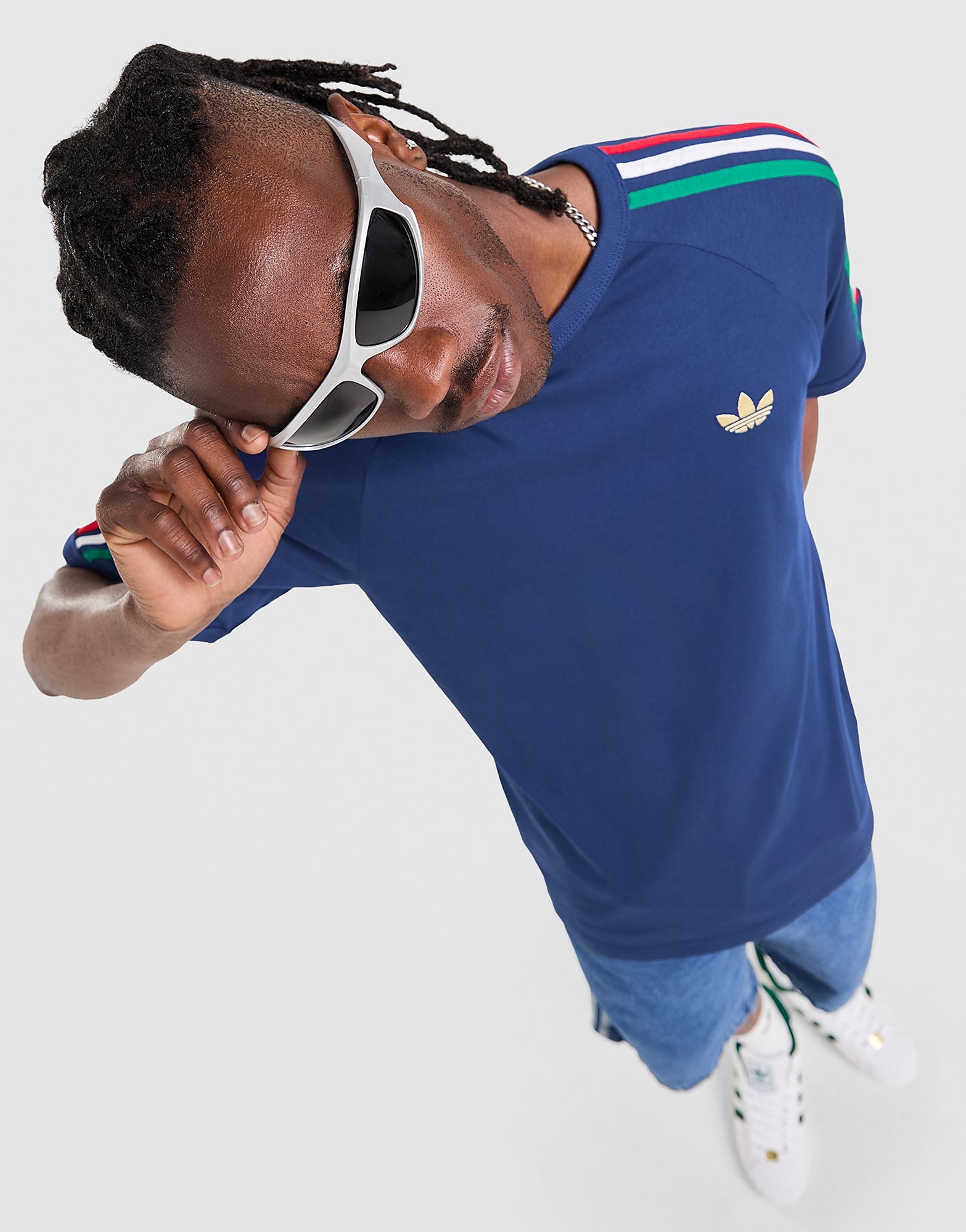 adidas Originals T-shirt 3 bandes pour homme