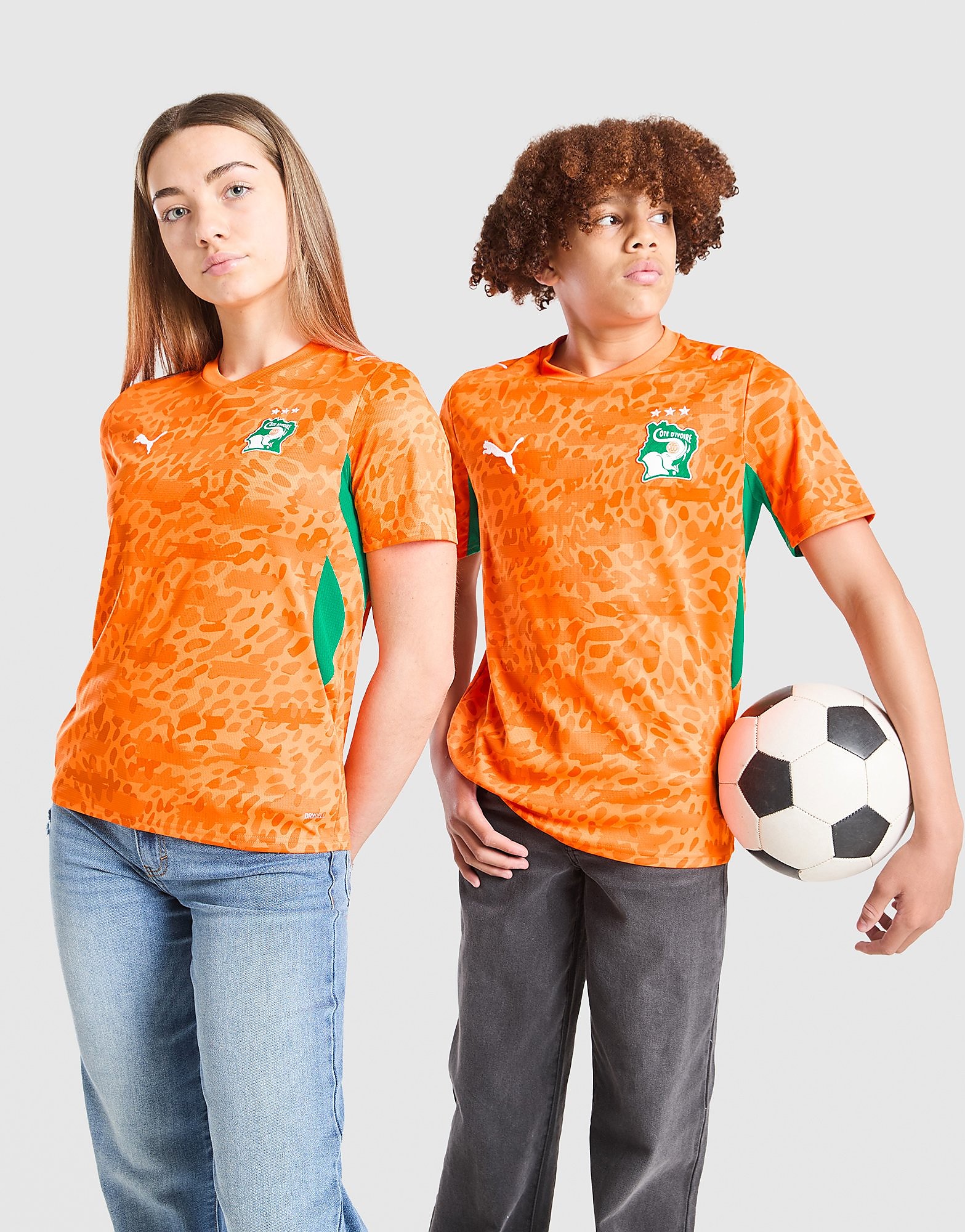 PUMA Ivory Coast 2026 Home Shirt Junior - vue 1