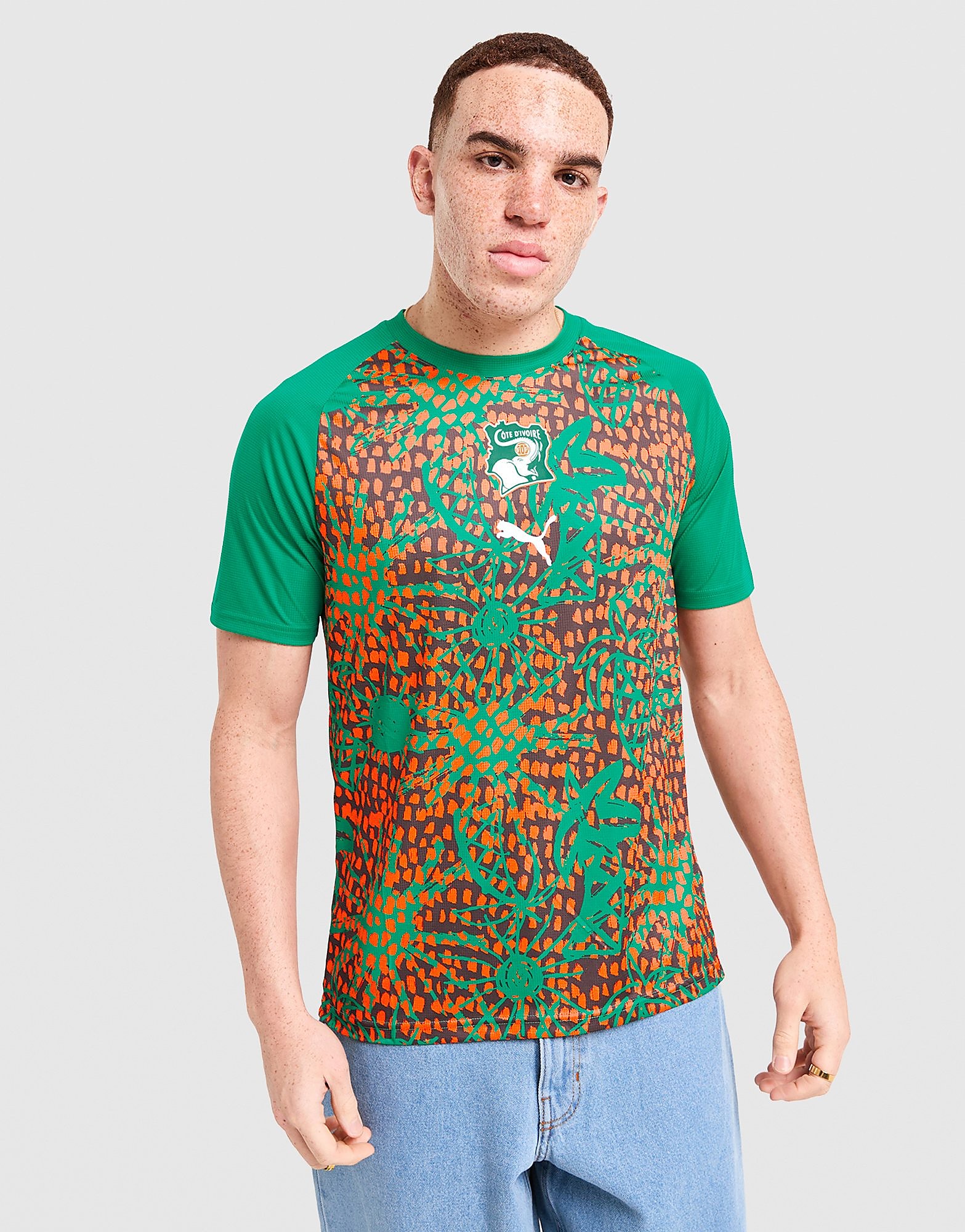 PUMA Ivory Coast 2026 Warm Up Shirt - vue 1