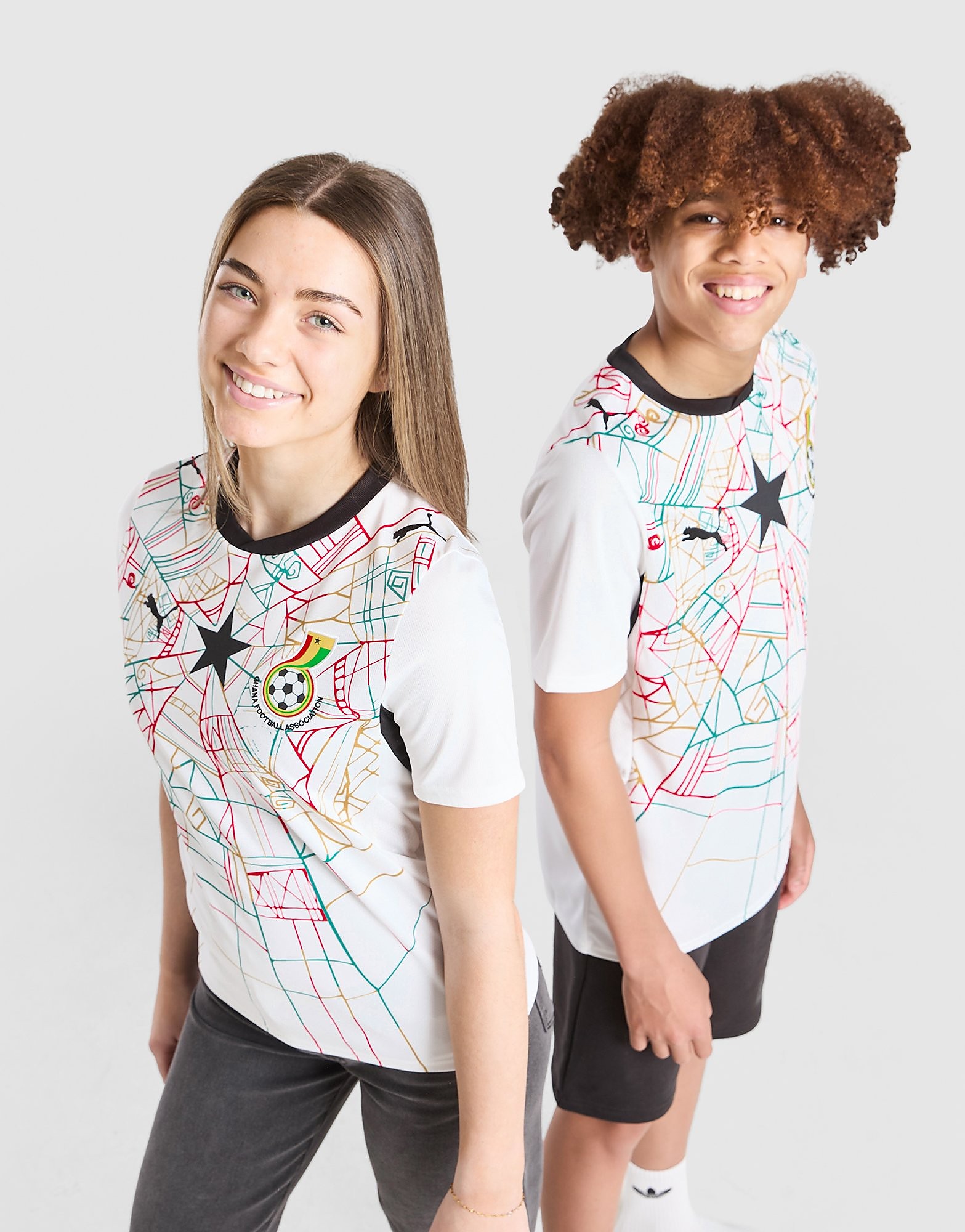 PUMA Ghana 2026 Home Shirt Junior - vue 1