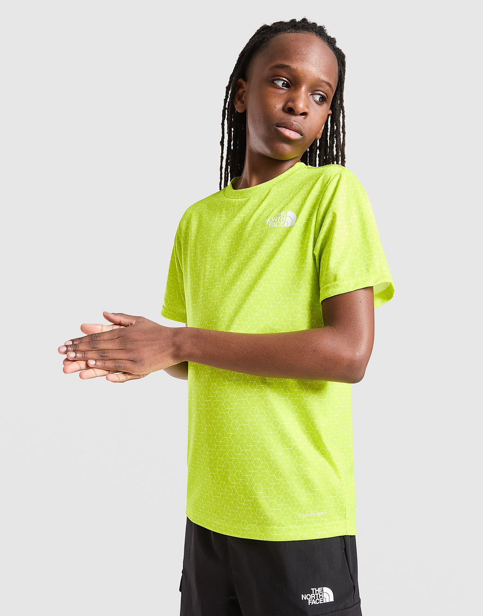The North Face Geometric Print T Shirt Junior