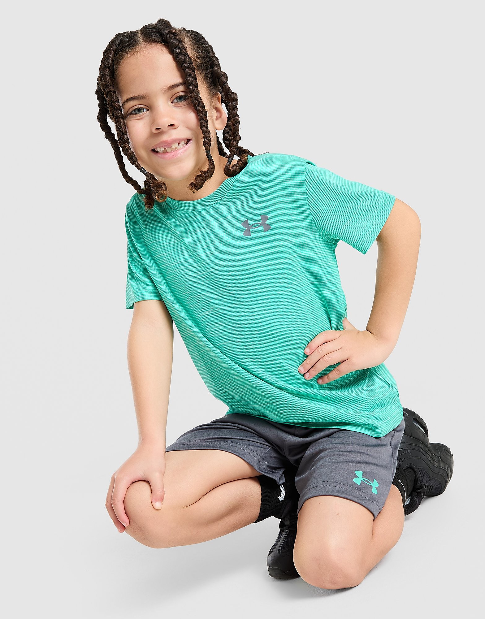 Under Armour Tech Twist T ShirtShorts Set Children - vue 1