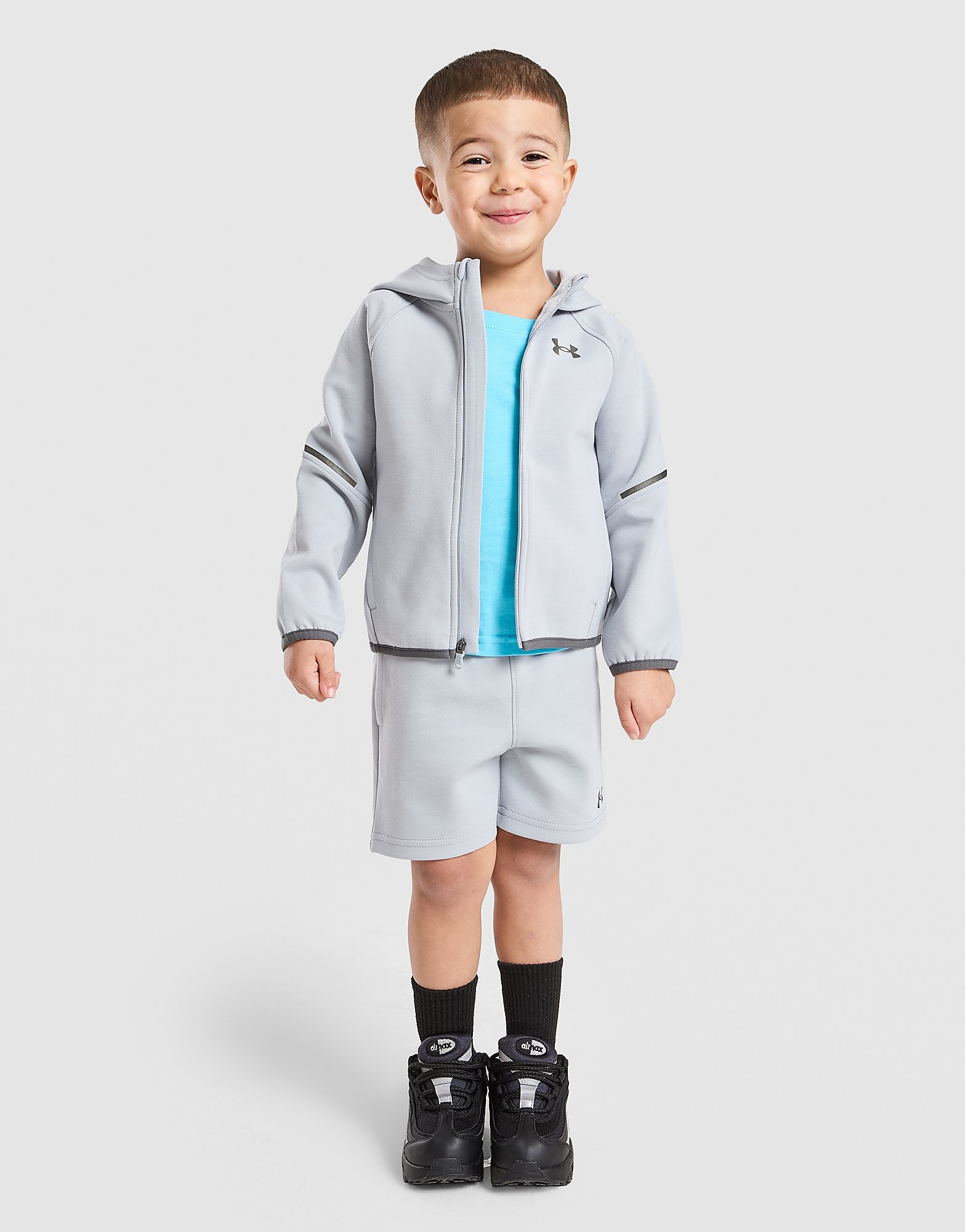 Under Armour 3-Piece Full Zip Fleece Set Infant, Grigio-image