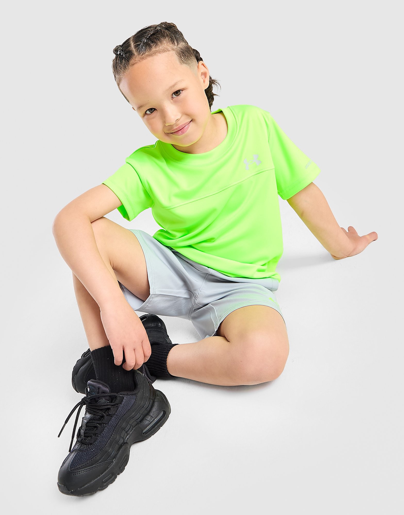 Under Armour Tech Hybrid T ShirtShorts Children