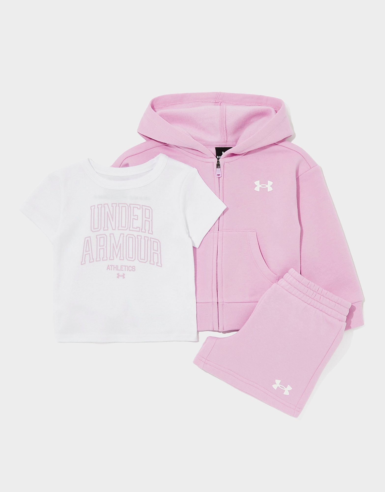 Under Armour Girls' 3 Piece Fleece Set Infant - vue 1