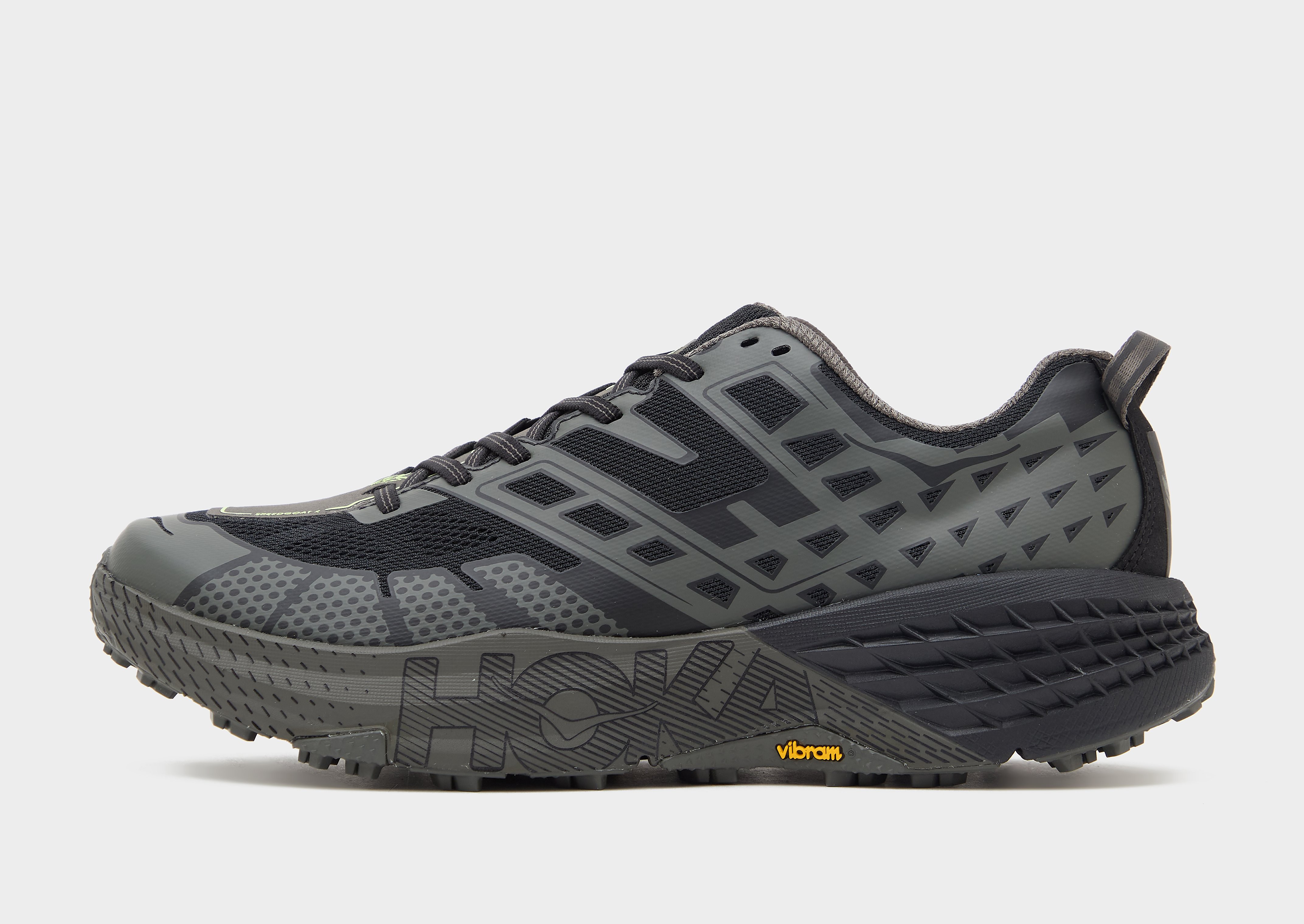 HOKA herensneaker zwart en grijs