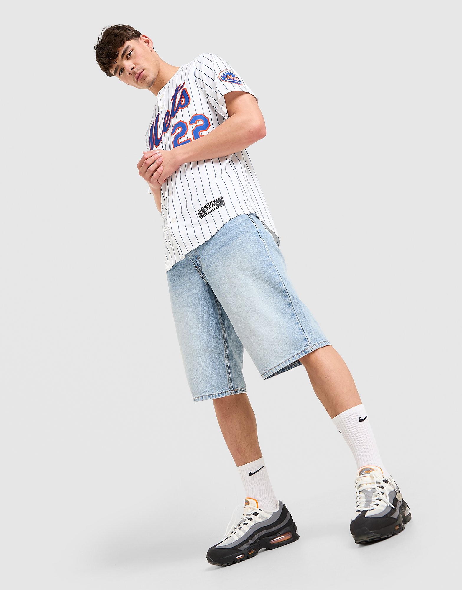 Nike Mlb New York Mets Soto #22 Jersey, Bianco