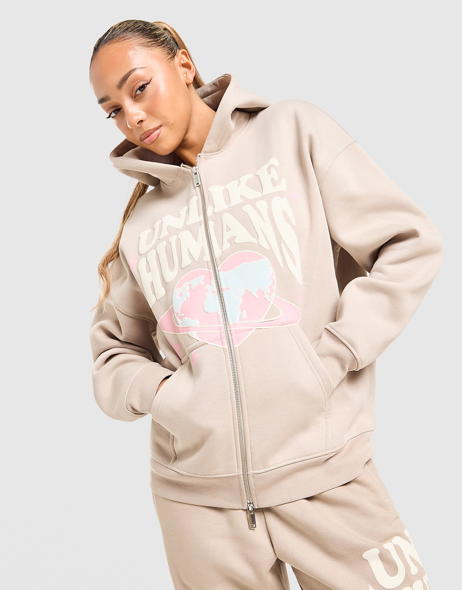 Unlike Humans Protect Full Zip Hoodie