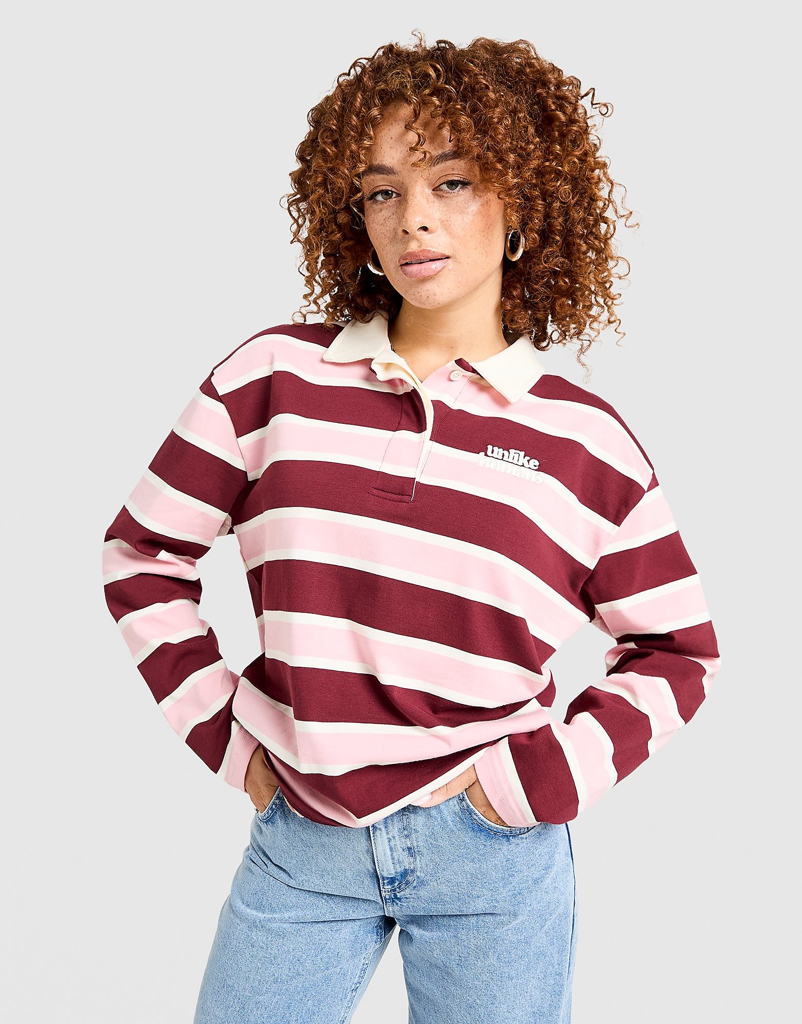 Unlike Humans Stripe Rugby Shirt Active Active