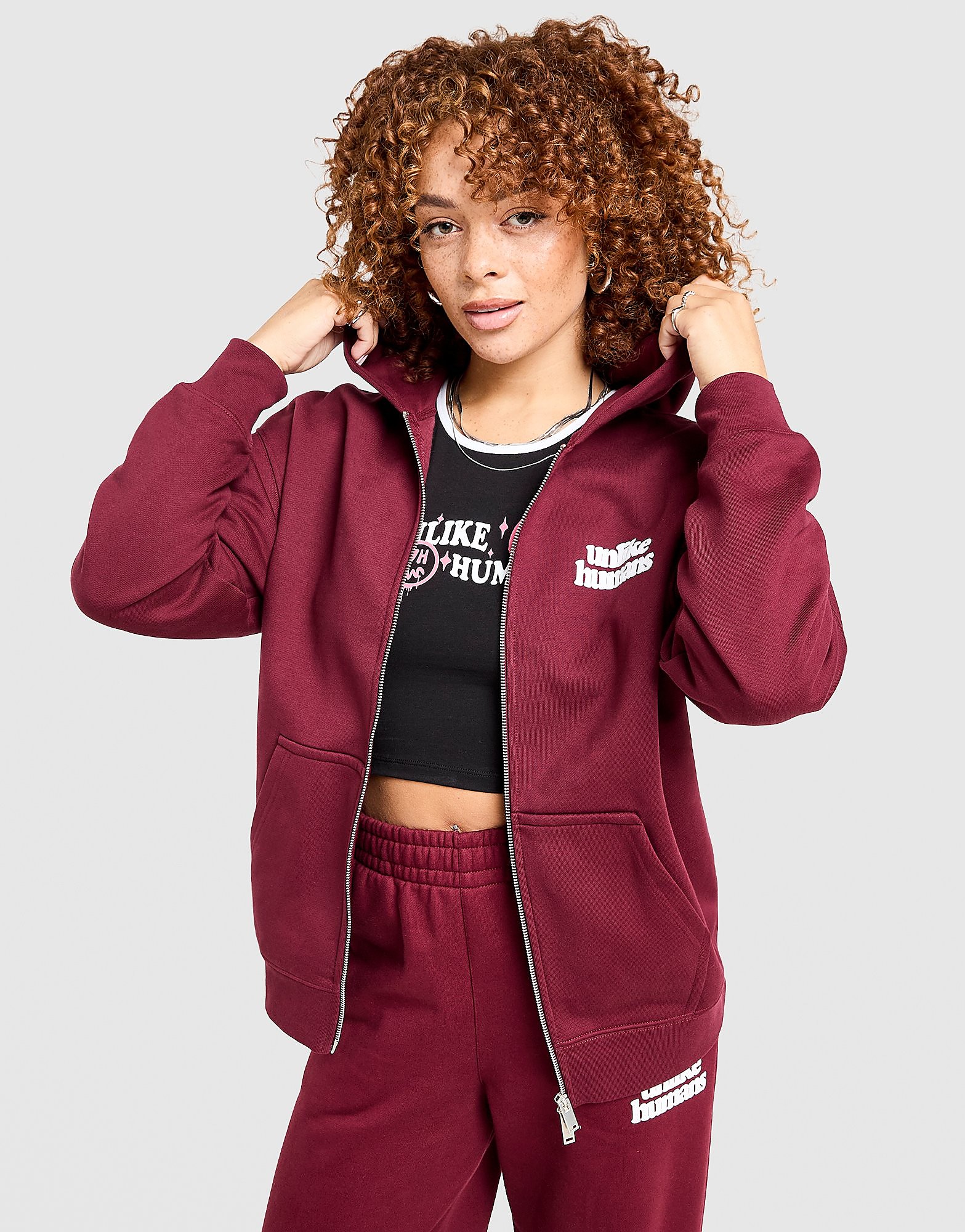 Unlike Humans Sweat zippé Bubble Active Active