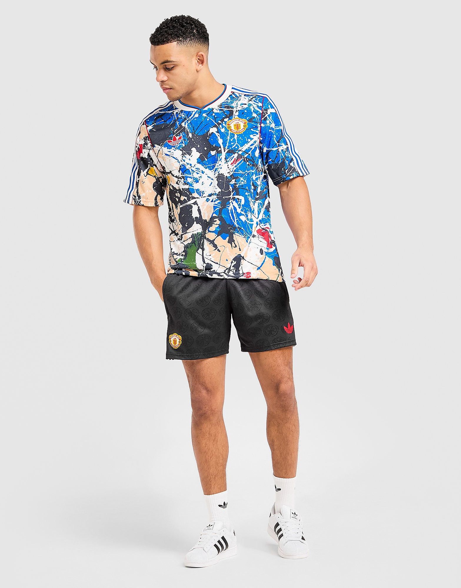 adidas Originals x MUFC x The Stone Roses Shorts