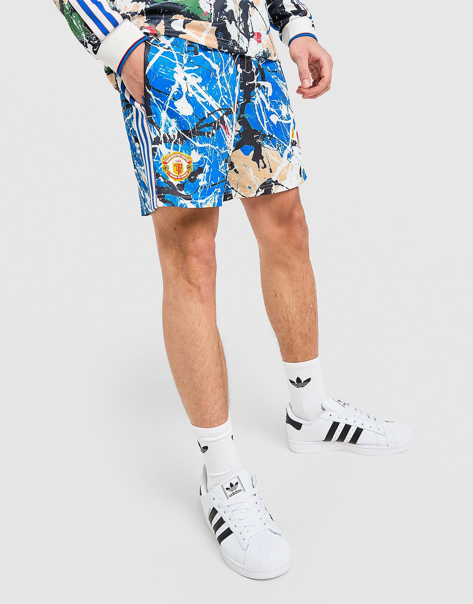 adidas Originals x MUFC x The Stone Roses Shorts