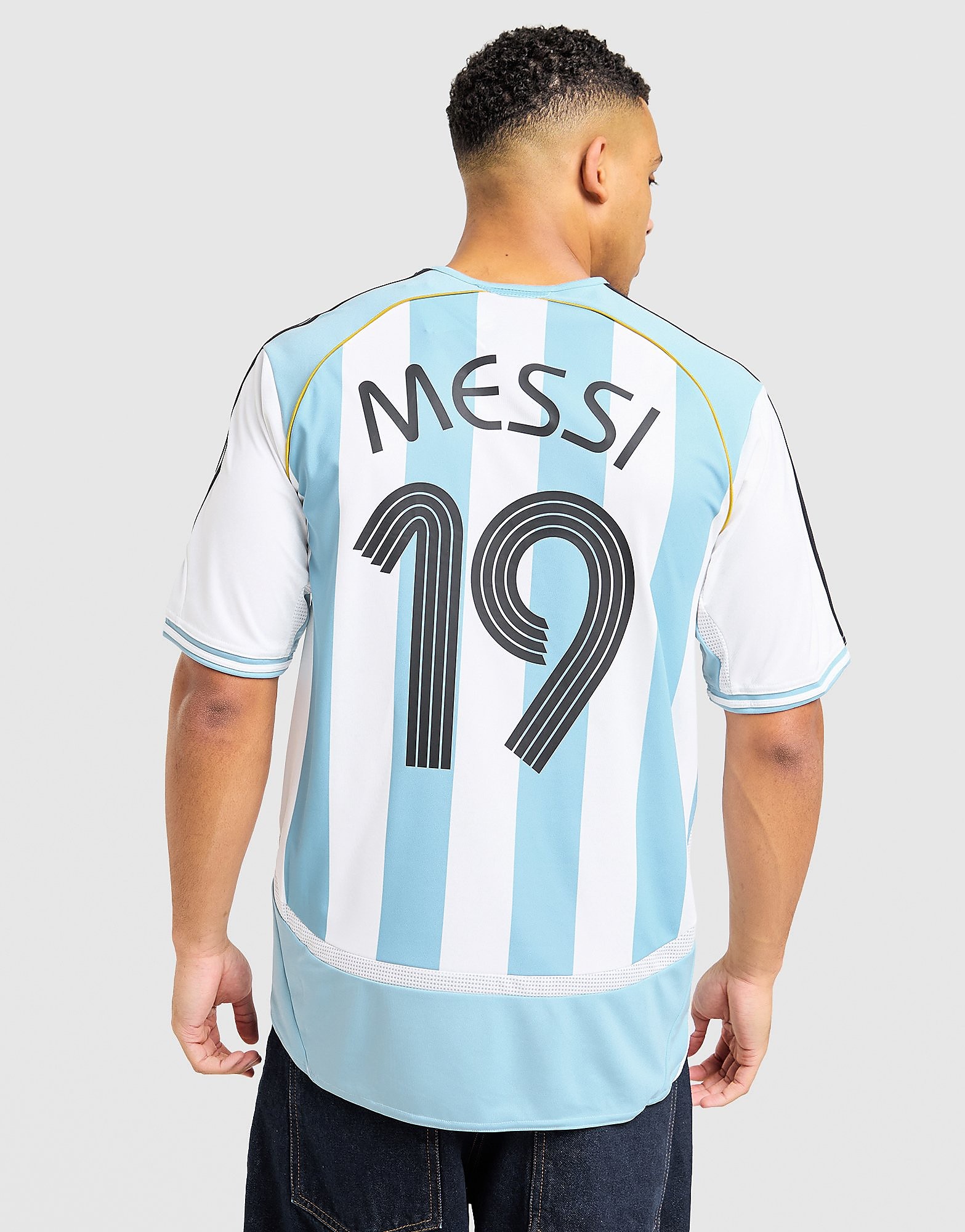 adidas Maglia Home Argentina Messi 2006, bianco