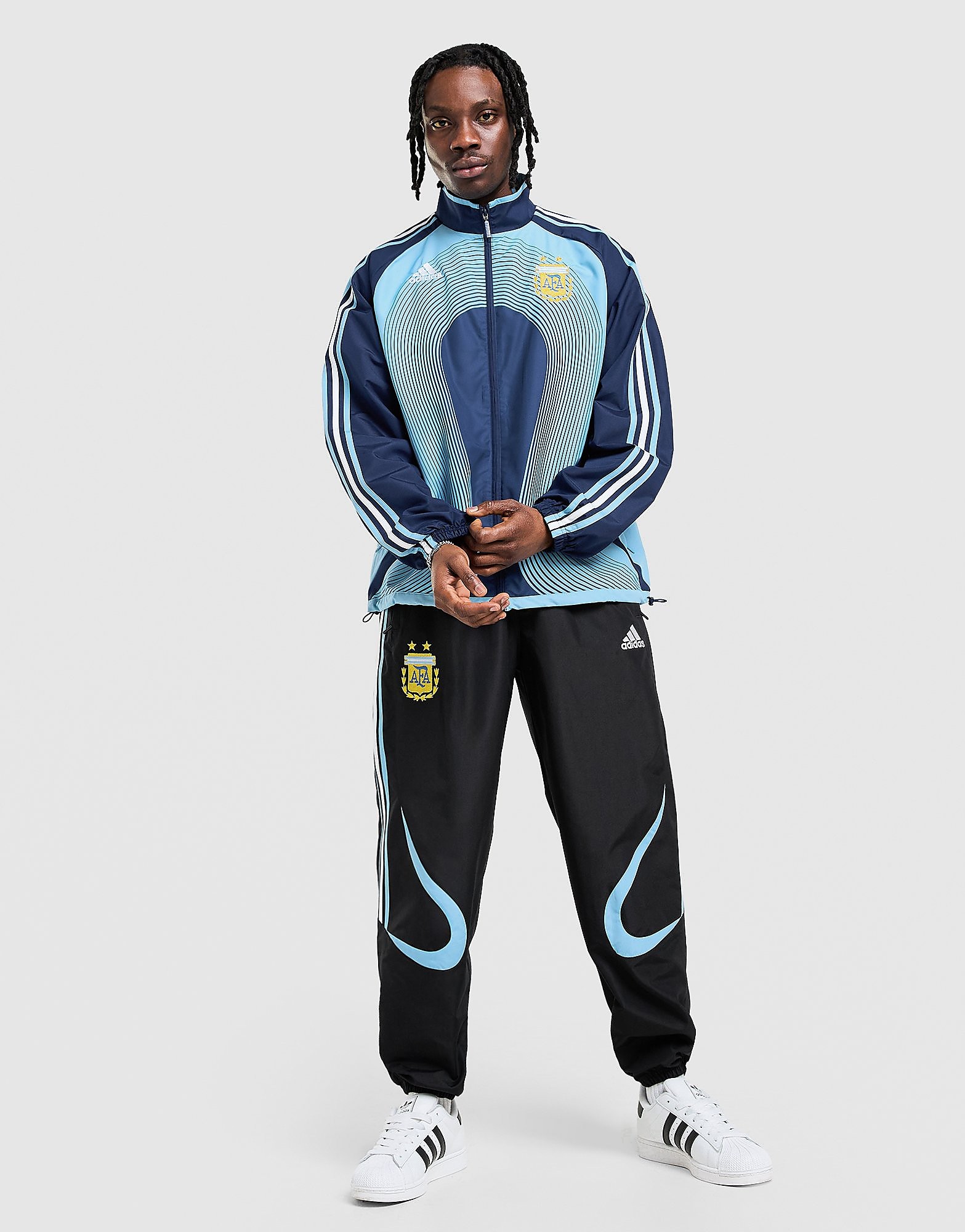 adidas Giacca Track Argentina 2006, blu