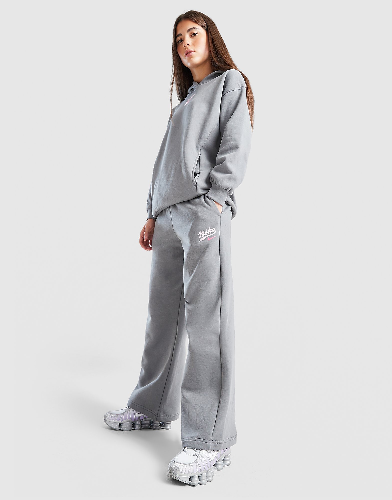 Nike Girls' Wide Leg Joggers Junior