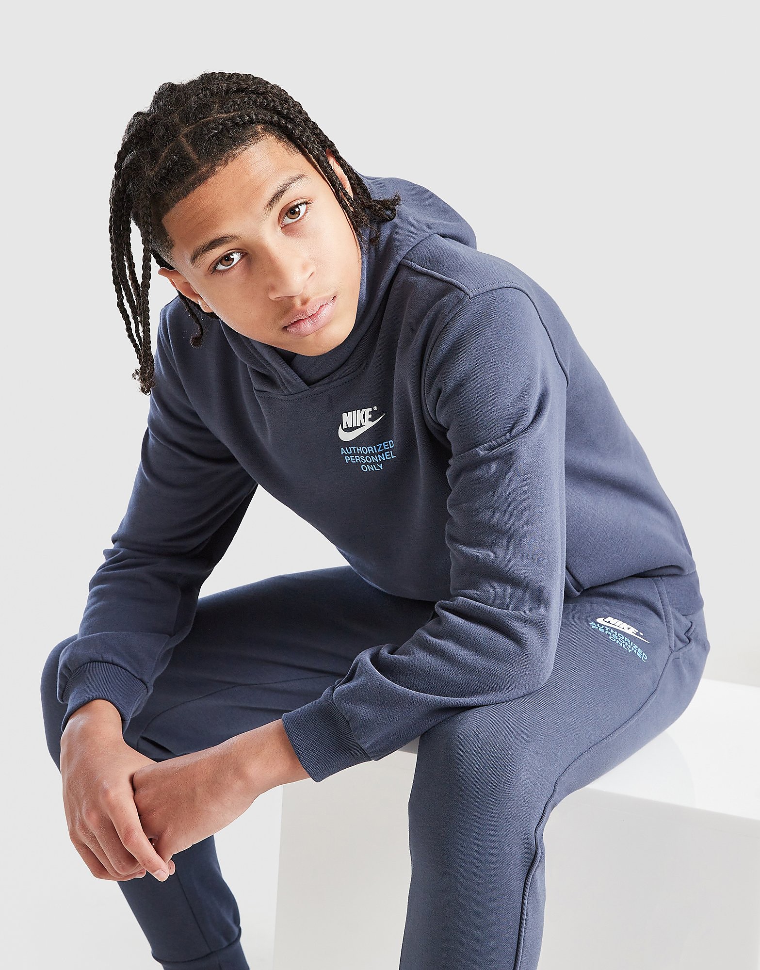 Nike Authorised Graphic Hoodie Junior