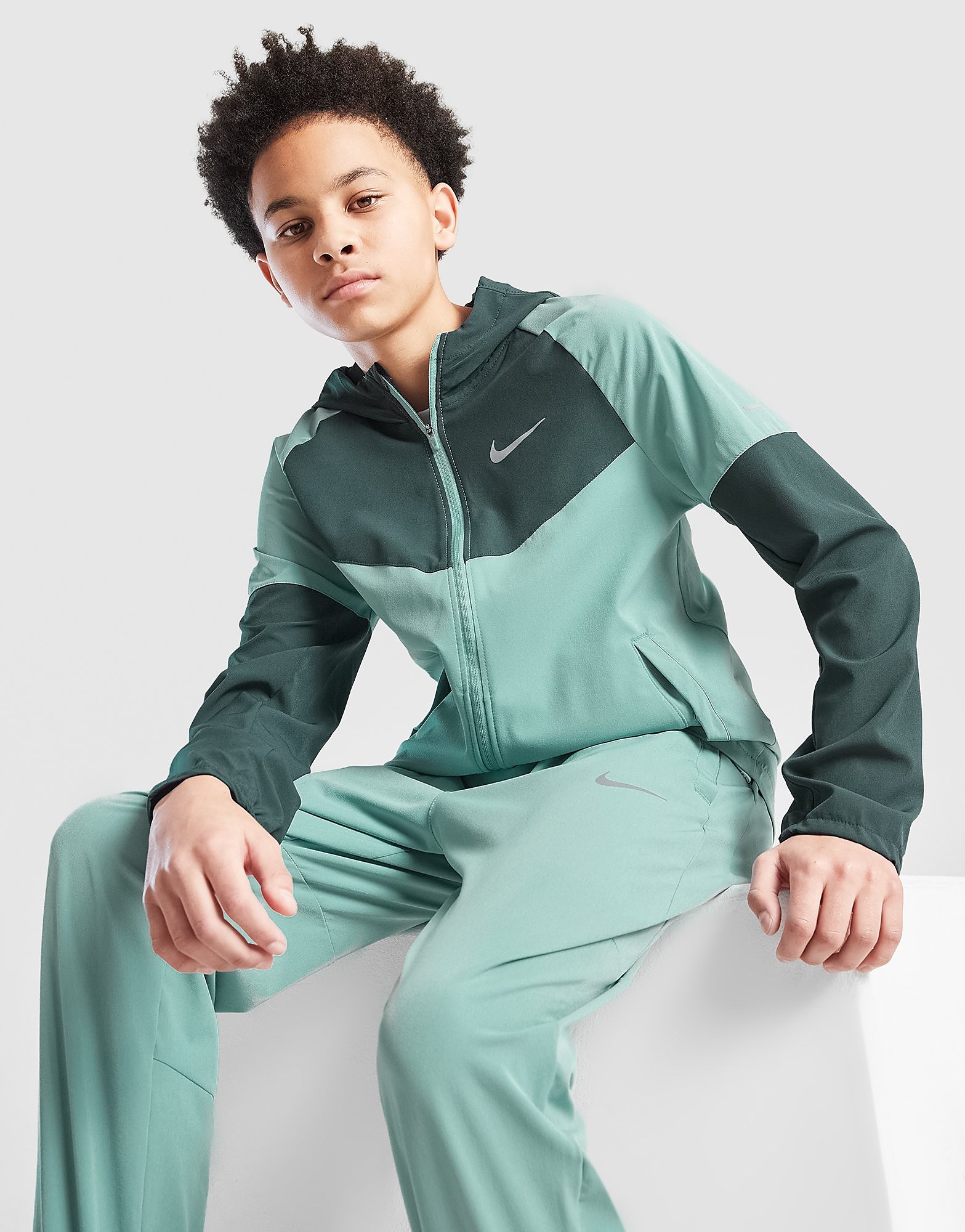 Nike Veste Miler Colourblock Junior