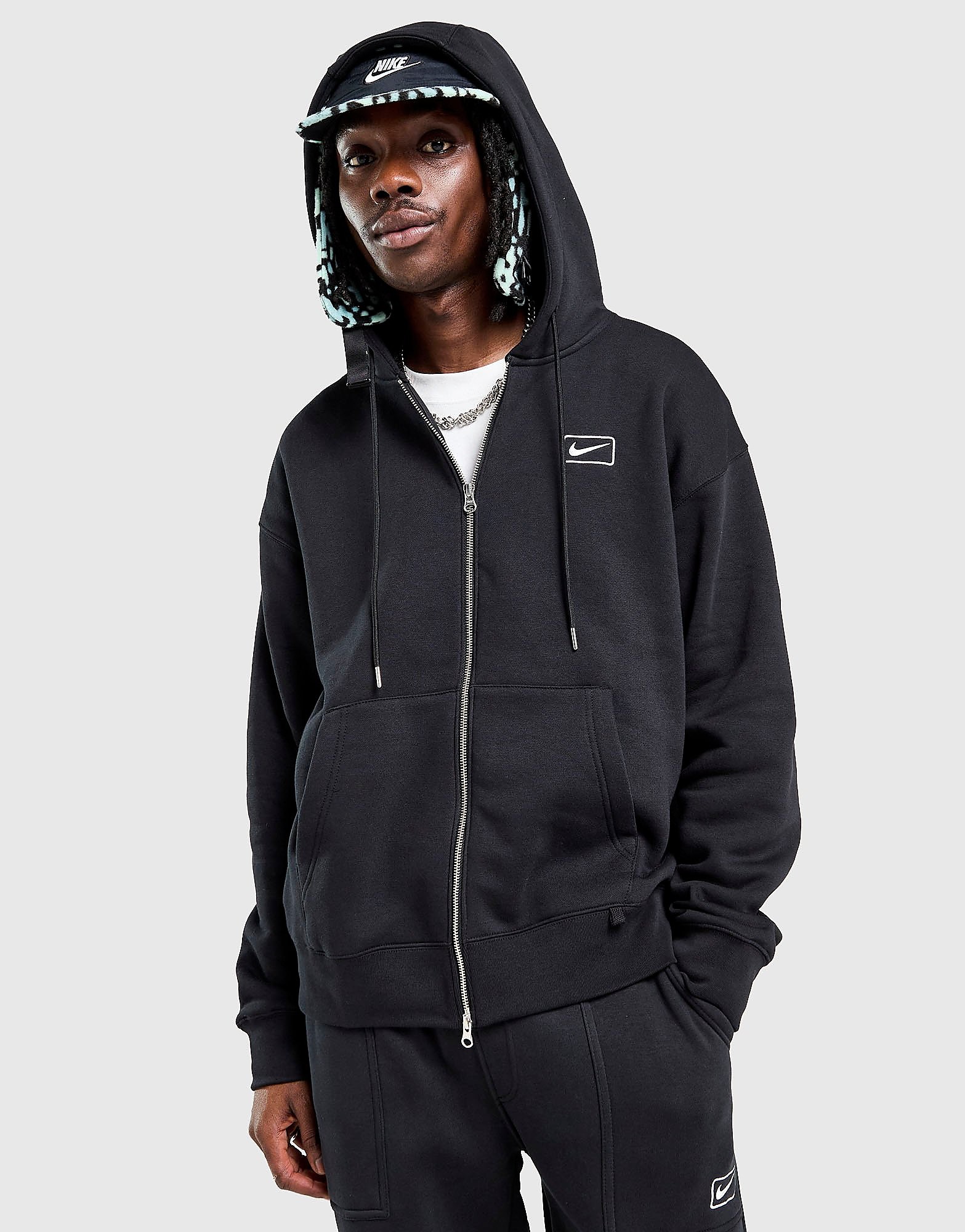 Nike Street Fleece Full Zip Hoodie - vue 3