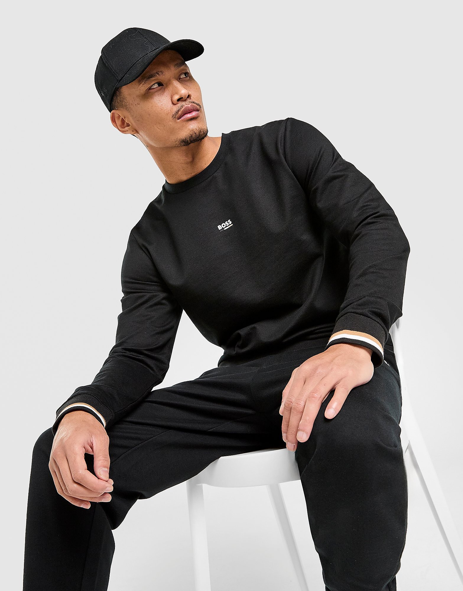 BOSS Sweat Iconic à col rond