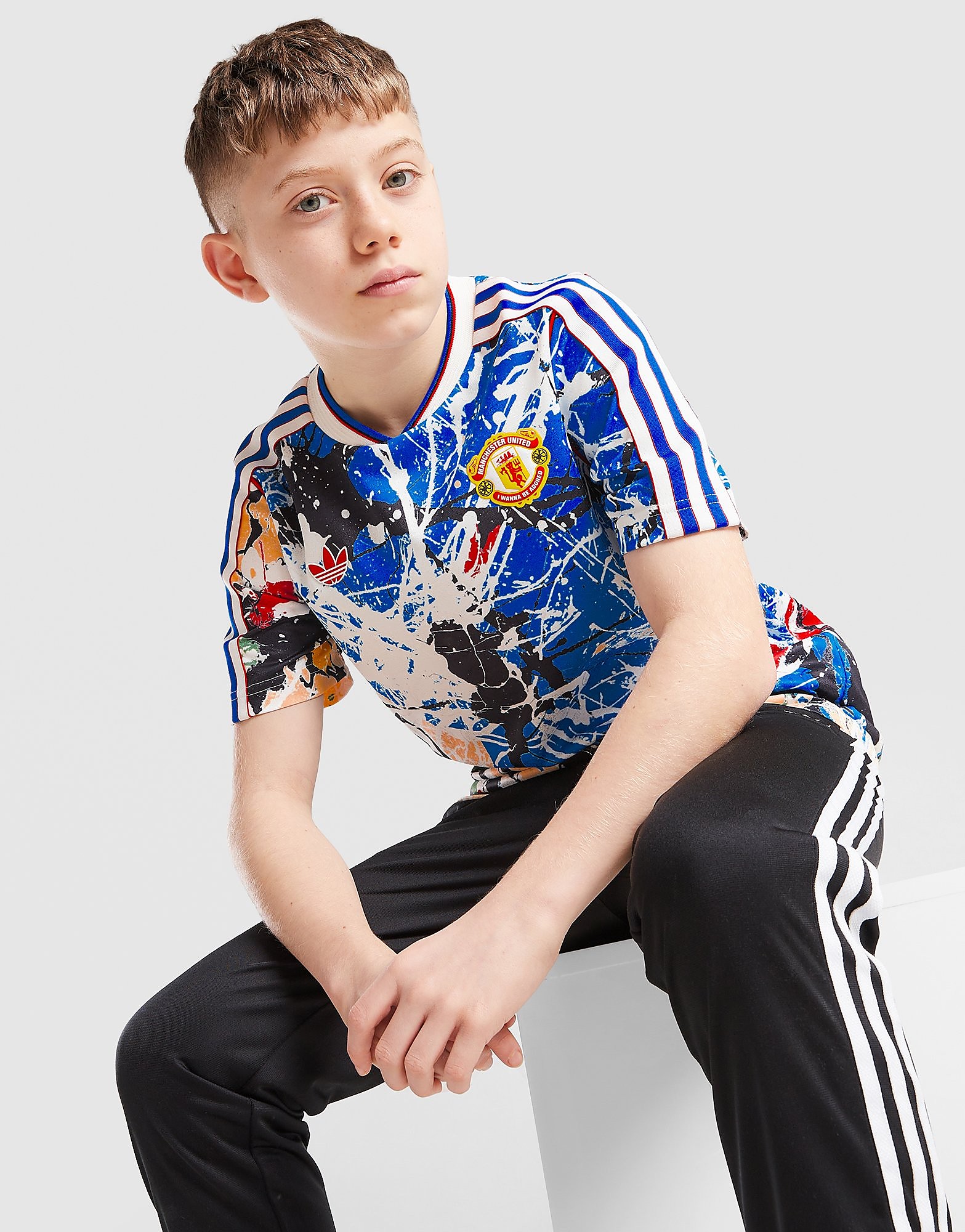 adidas Originals Manchester United x The Stone Roses Shirt Junior
