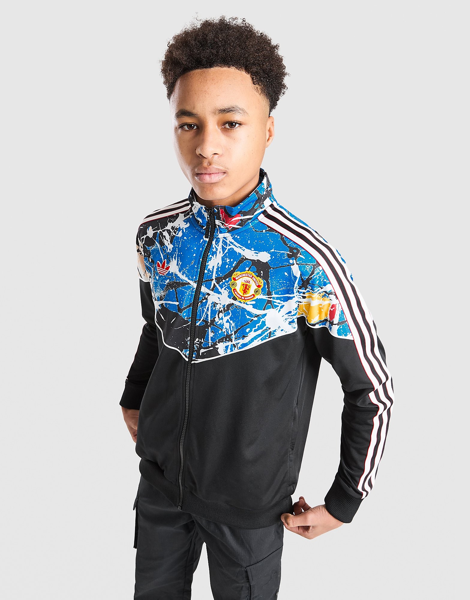 adidas Originals Manchester United x The Stone Roses Track Top Jnr