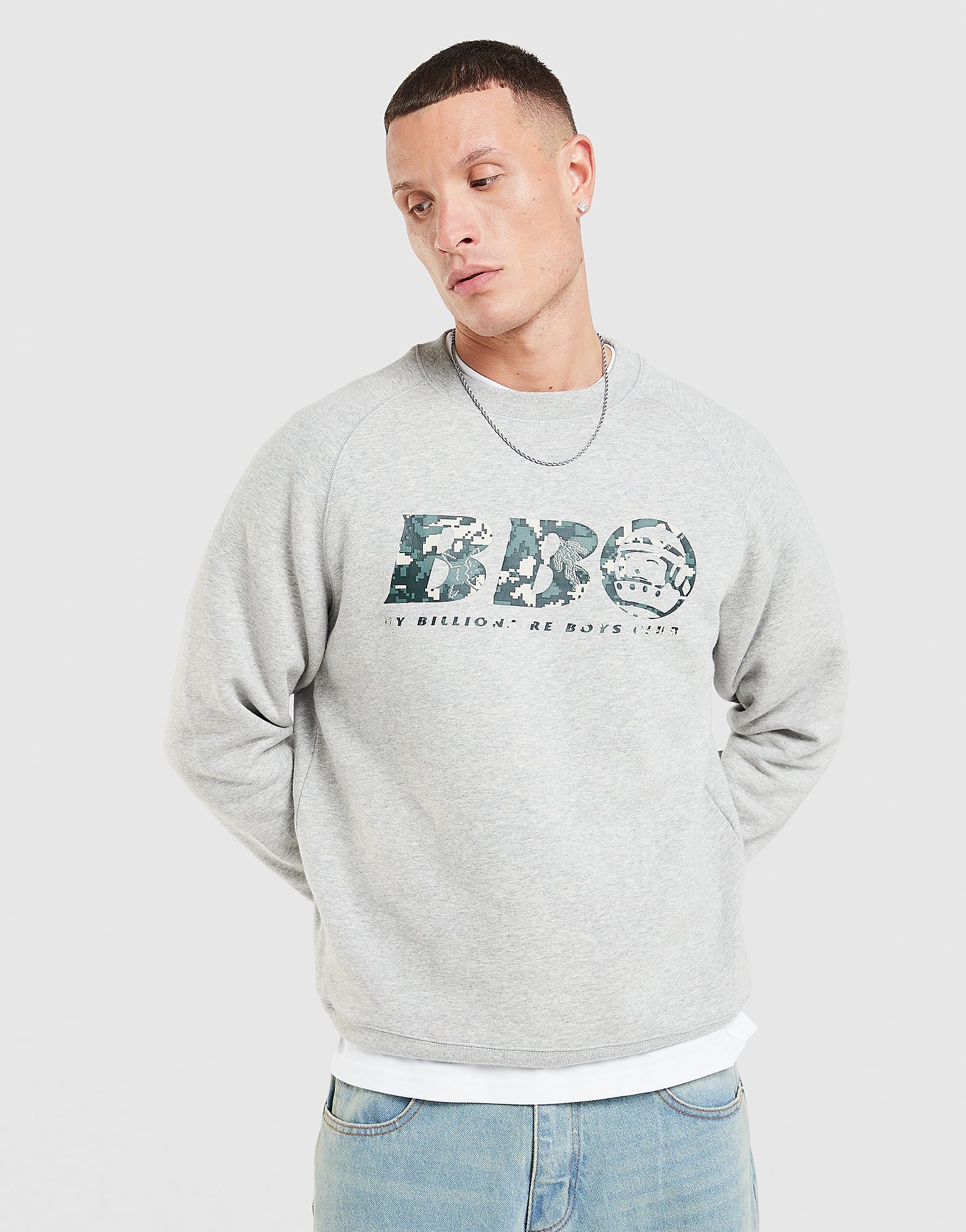 Billionaire Boys Club Camo Crew Sweatshirt