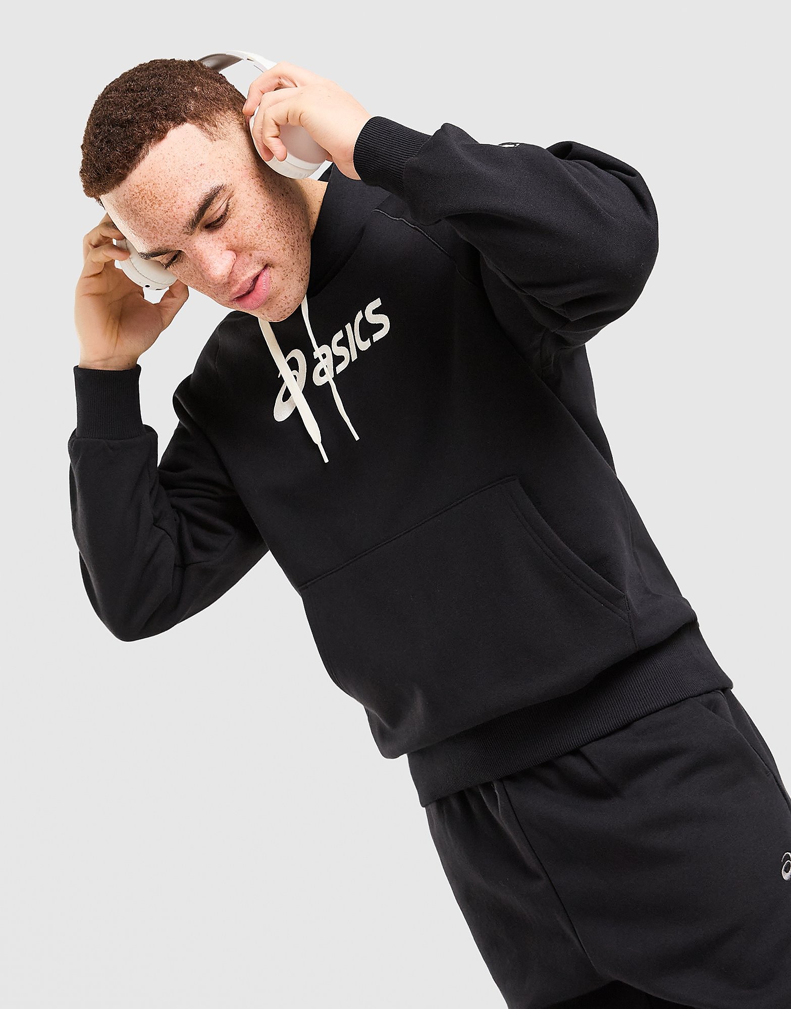 ASICS Sweat à Capuche Logo Homme - vue 1