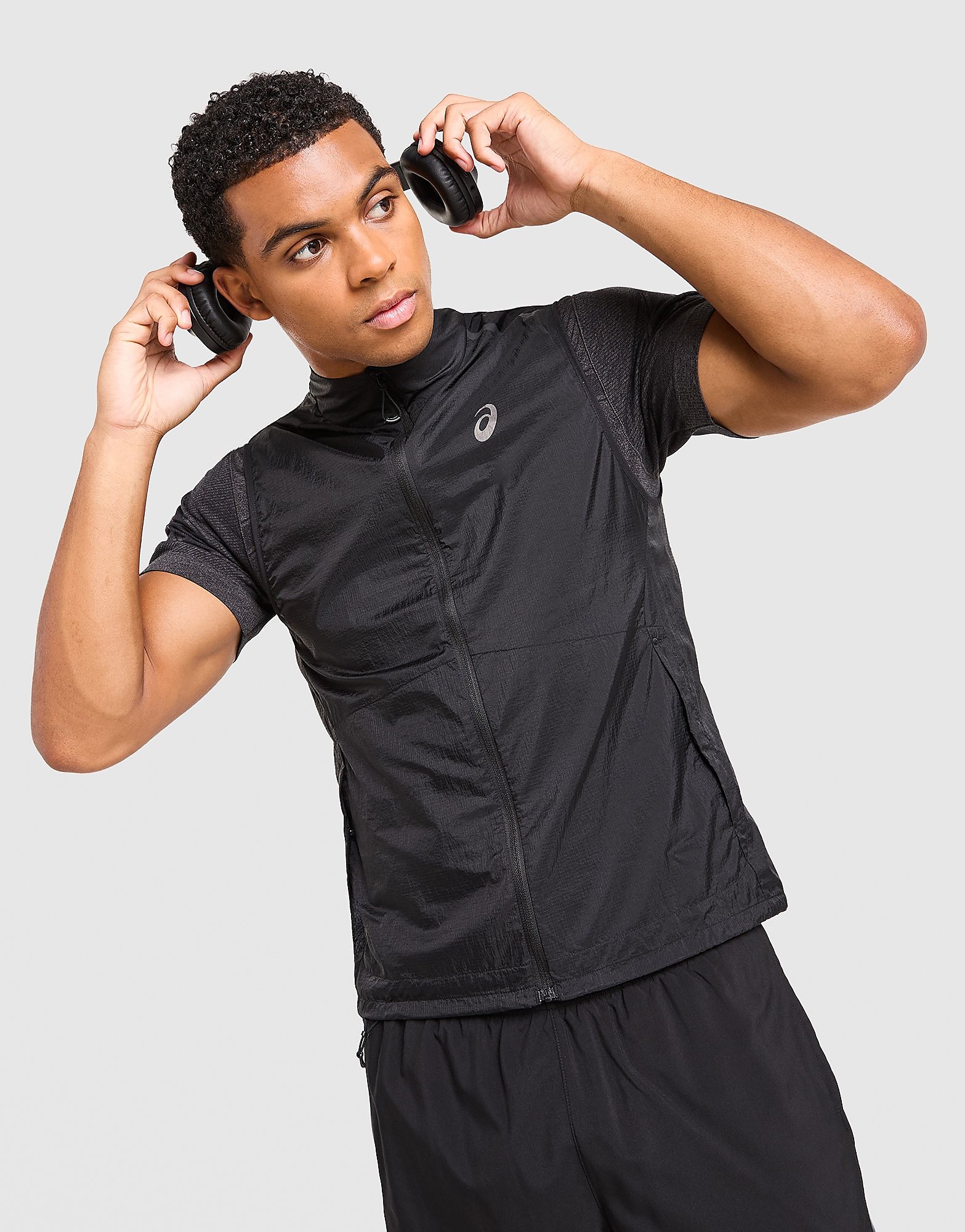 Asics Metarun Gilet, Nero