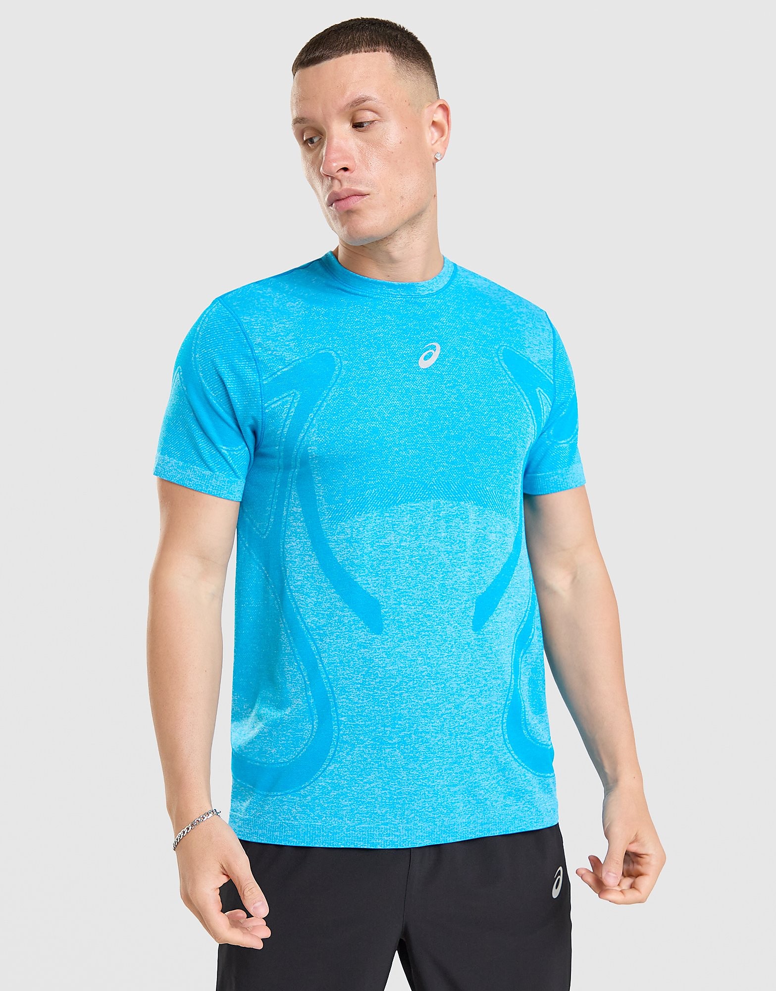 Mens Road Seamless Maglia - Blu, blu blu Uomo taglia S