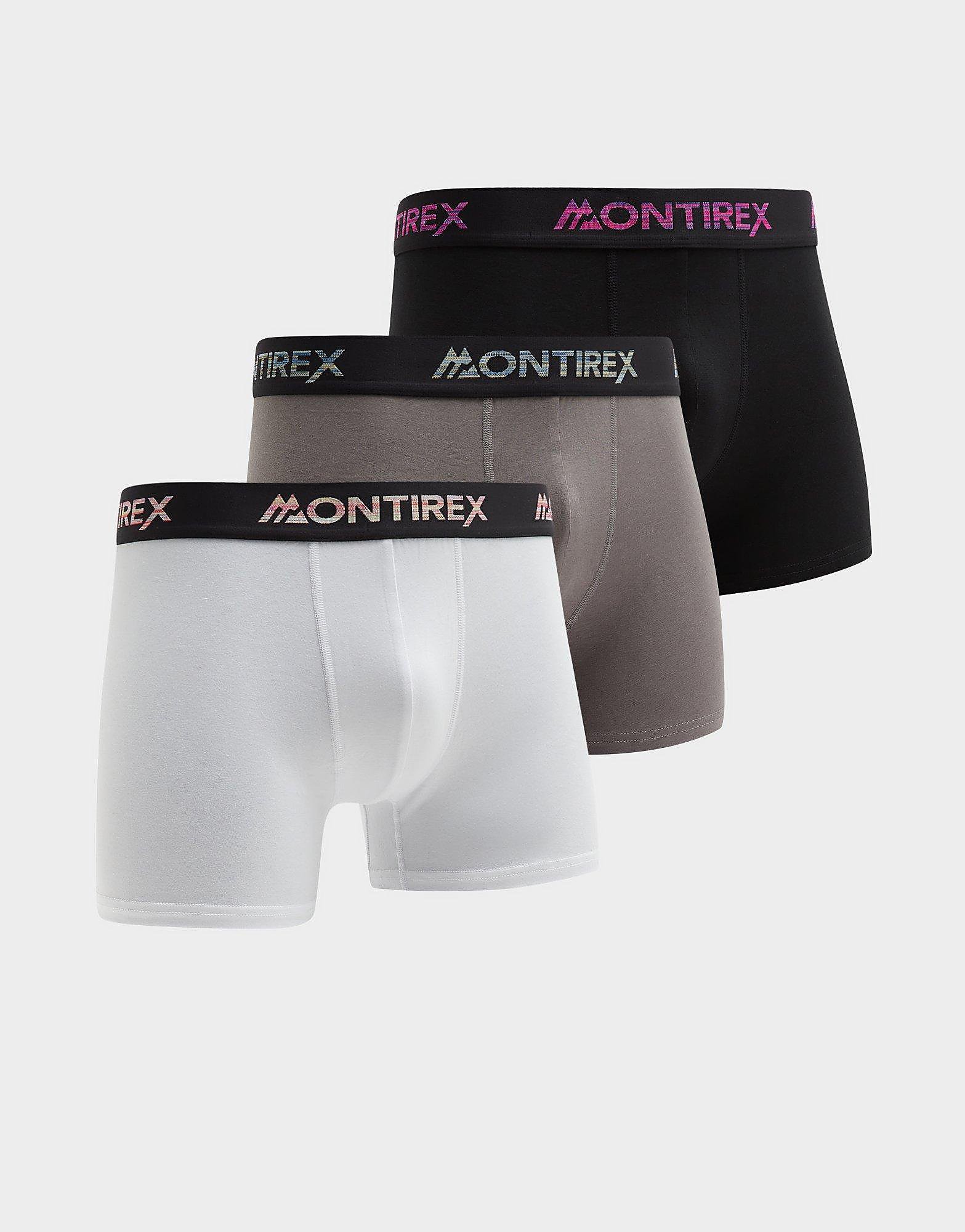 MONTIREX 3 Pack Trail Boxers
