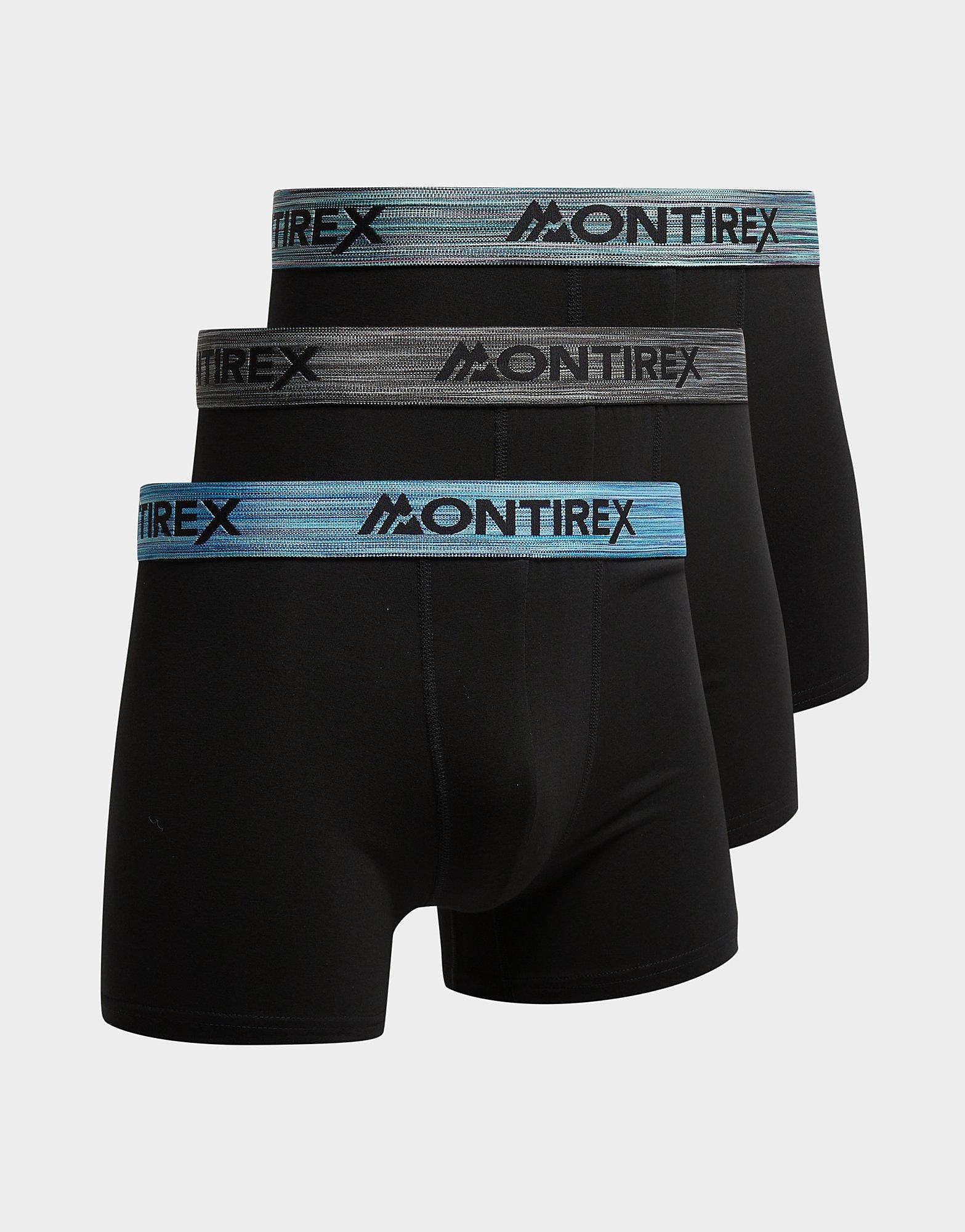 MONTIREX 3 Pack Trail Boxers