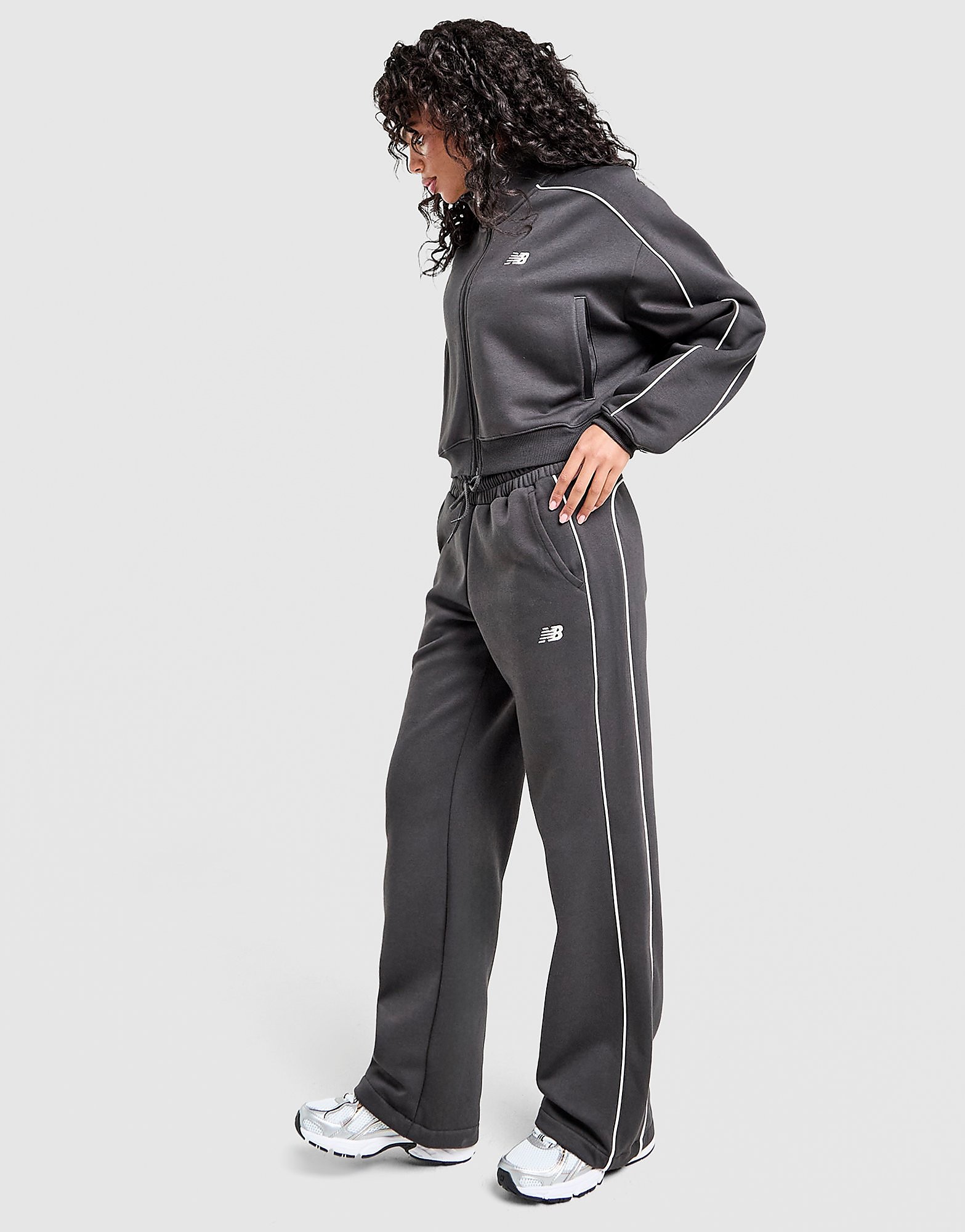 New Balance Pipe Wide Leg Joggers