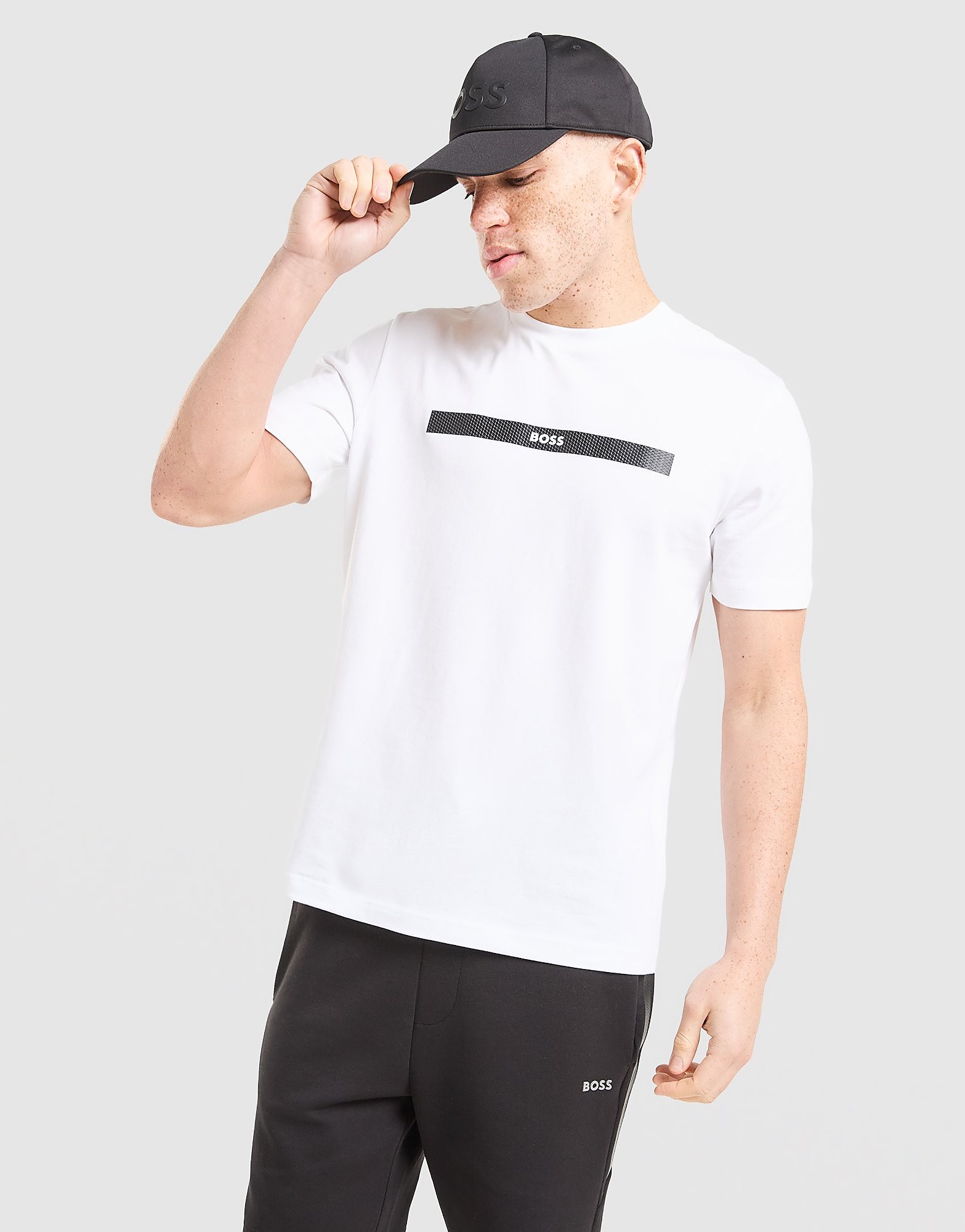 BOSS T shirt Chest Tape - vue 1