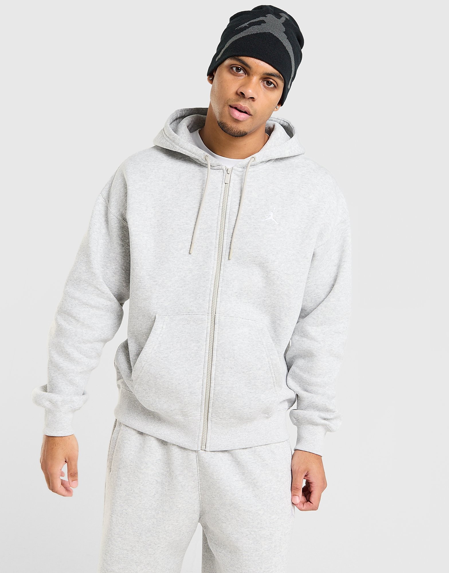 Jordan Brooklyn Fleece Oversized Full Zip Hoodie - vue 1